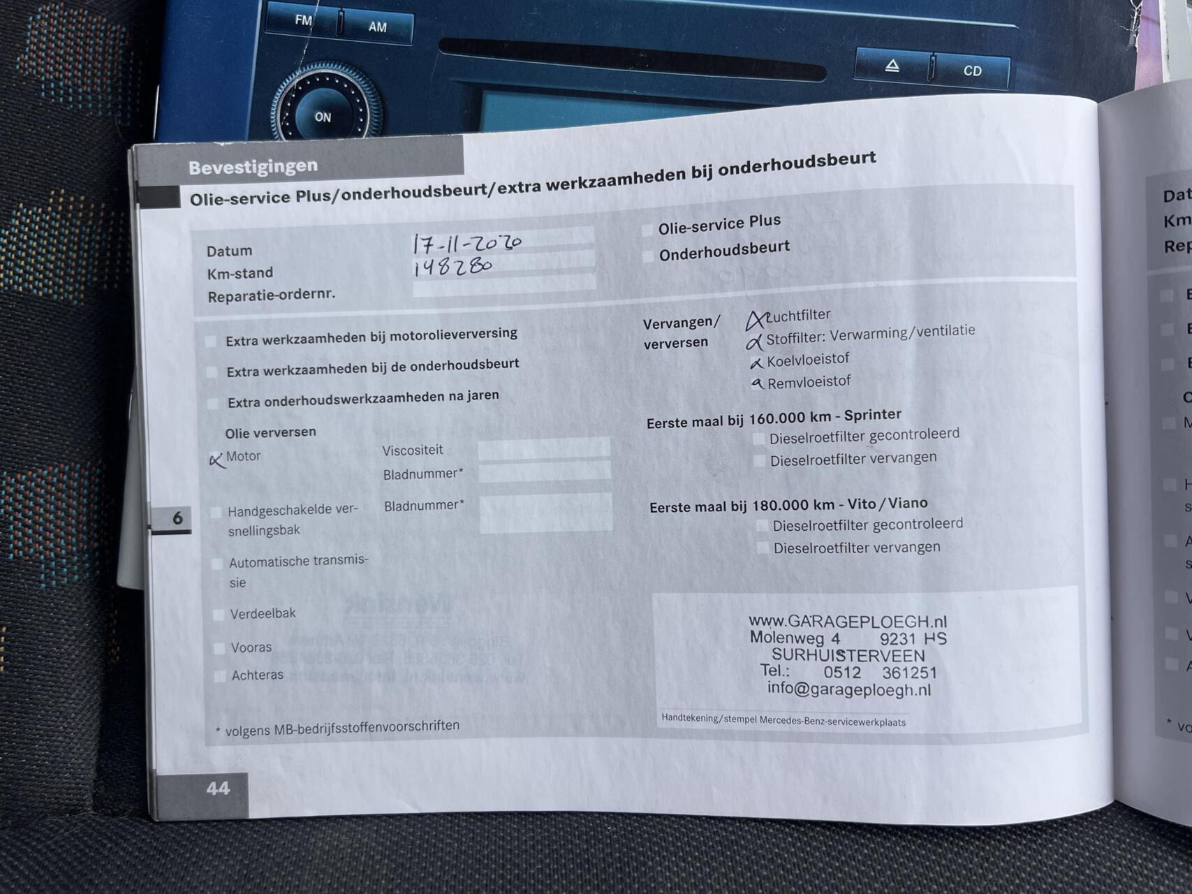 Foto van Mercedes-Benz 639 Vito 115 CDI