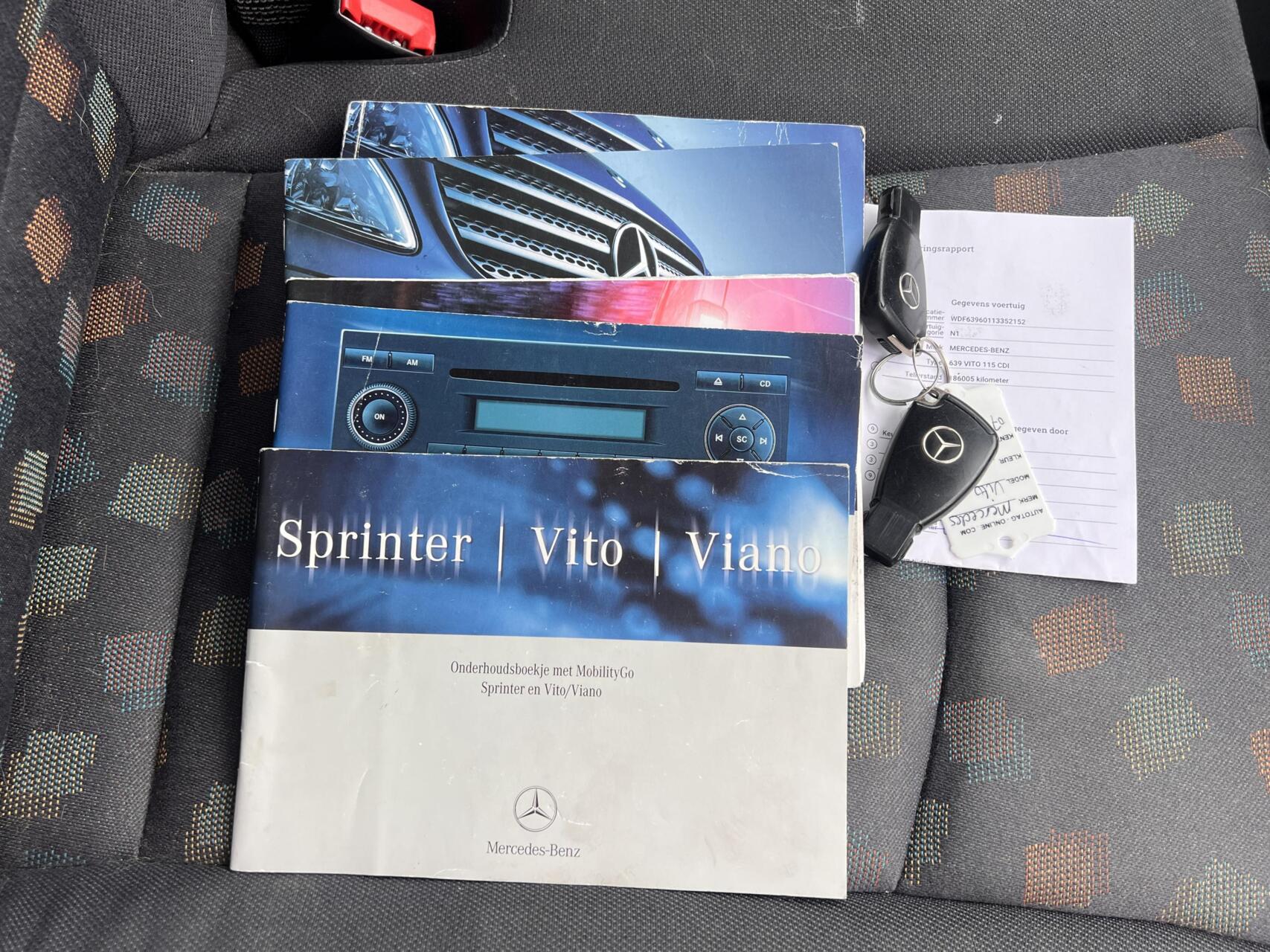 Foto van Mercedes-Benz 639 Vito 115 CDI