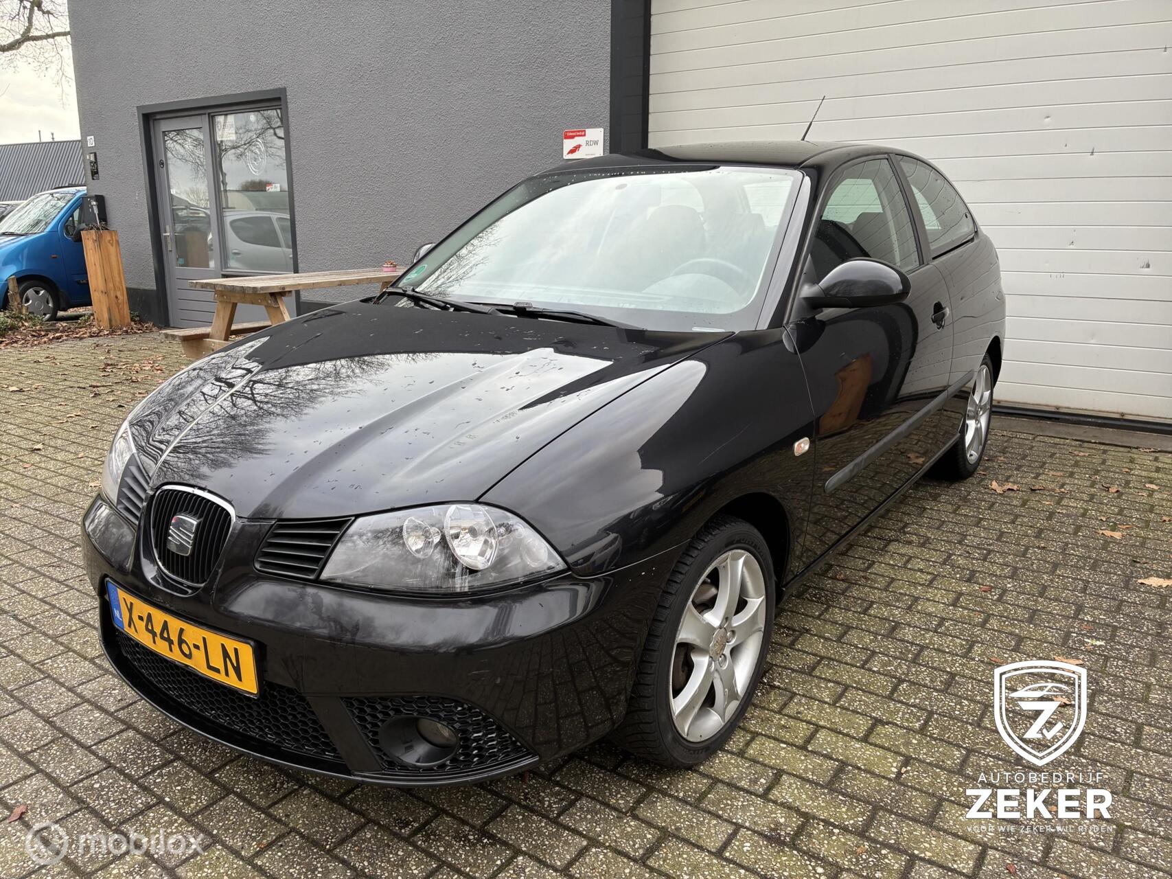 Seat Ibiza 1.4-16V 25 Edition  nieuwe apk/nieuwe distributie 2008 - voorkant
