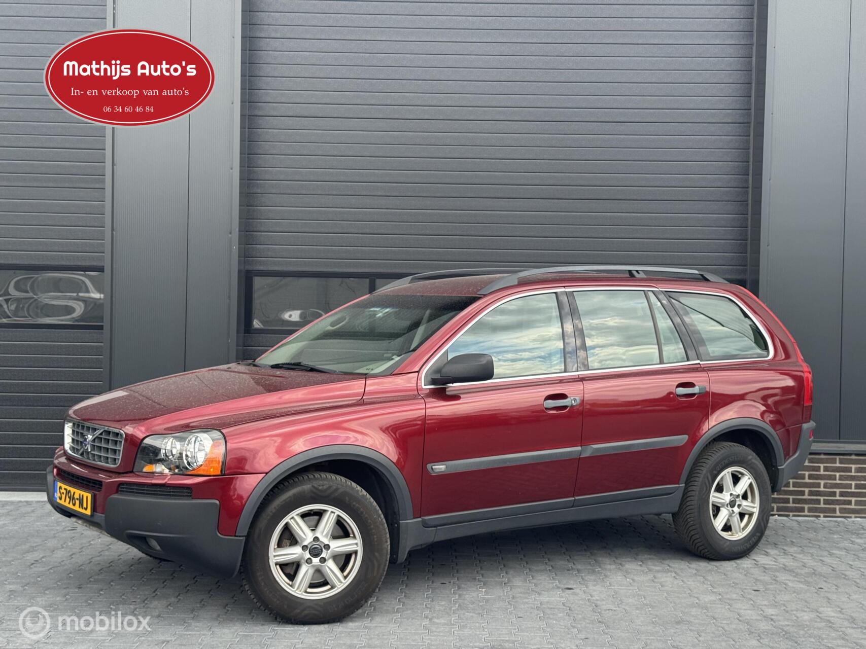 Volvo Xc90 2.5 T 2004 - voorkant