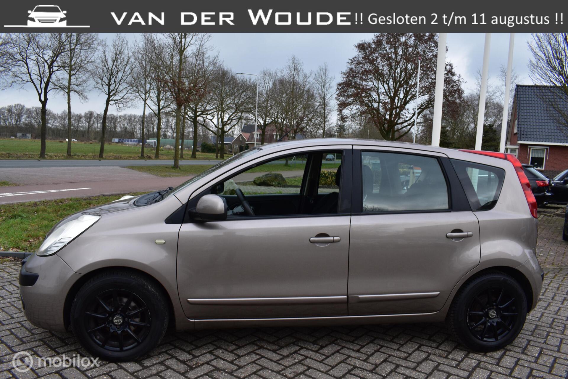 Nissan Note 1.4 Acenta '07 Clima|LM wielen|Trekhaak! 2007 - voorkant