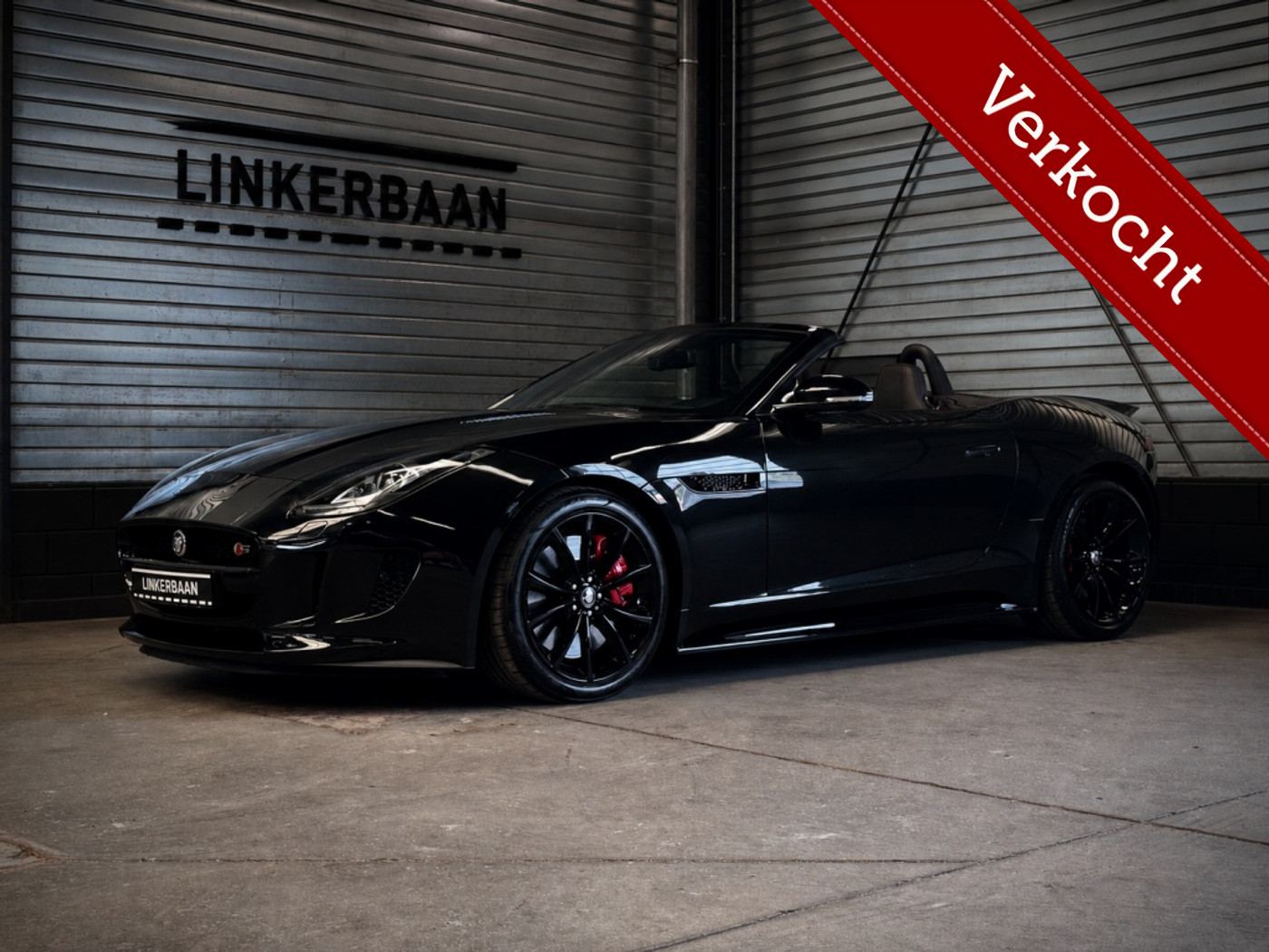 Jaguar Jaguar F-type F-TYPE Cabriolet S | Sportuitlaat | Meridian | Memory | Stuurver 2013 - voorkant