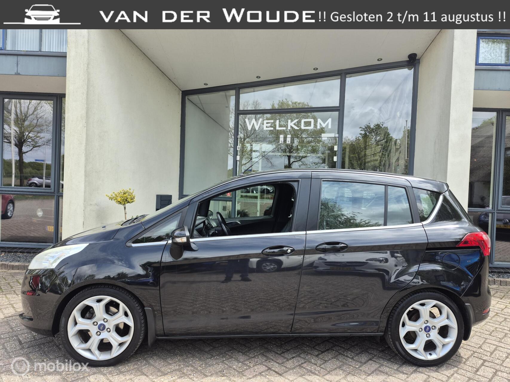 Ford B-max 1.0 EcoBoost Titanium|Leder|Clima|LED|Cruise! 2013 - voorkant