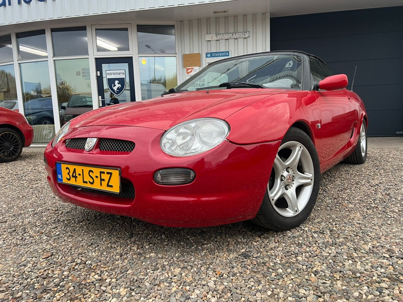 MG MGF 1.8i VVC CABRIO** 140.000 km 1997 - voorkant