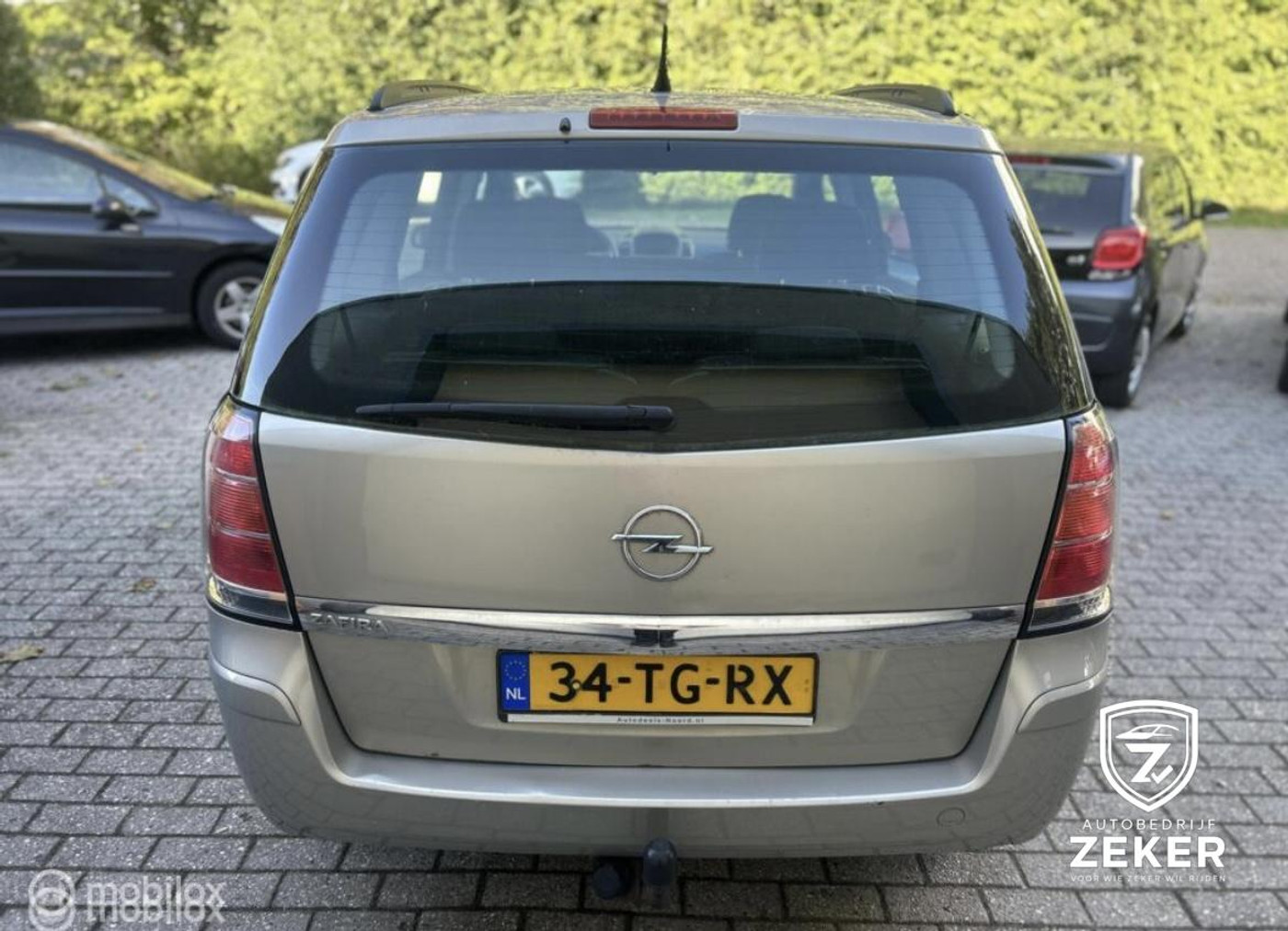 Foto van Opel Zafira
