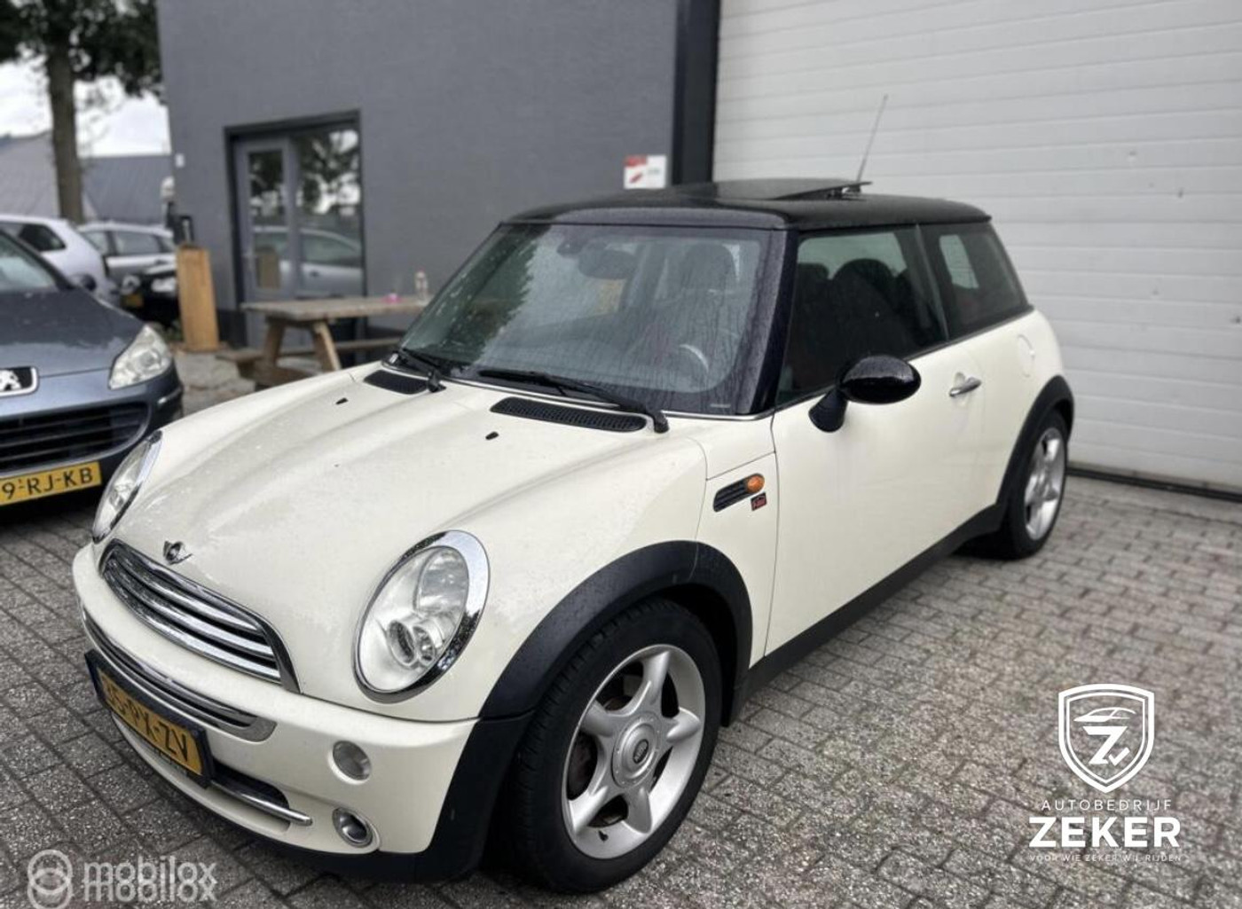 Mini Mini Cooper 1.6 Cooper Chili /NIEUWE APK/PANO/AIRCO/ 2005 - voorkant