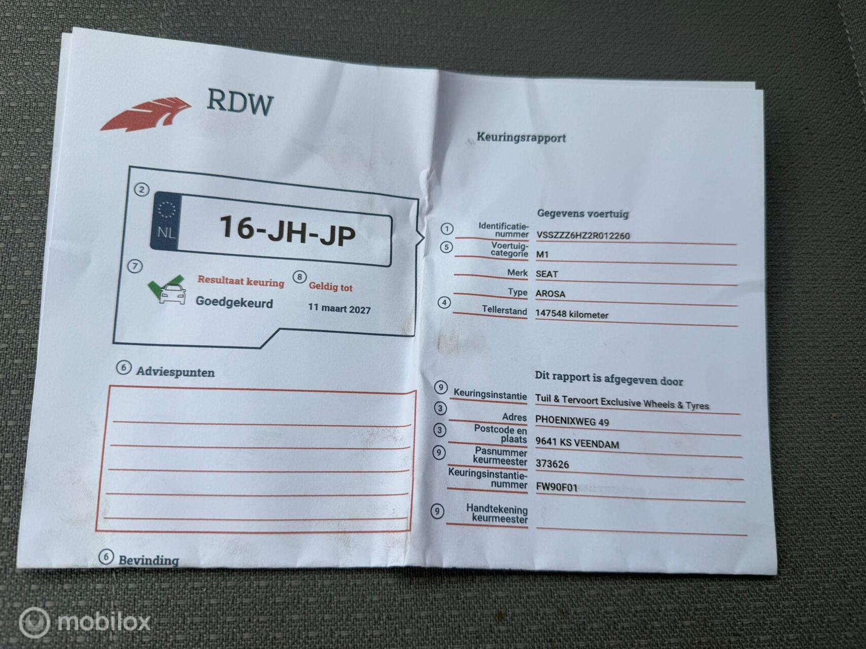 Foto van Seat Arosa