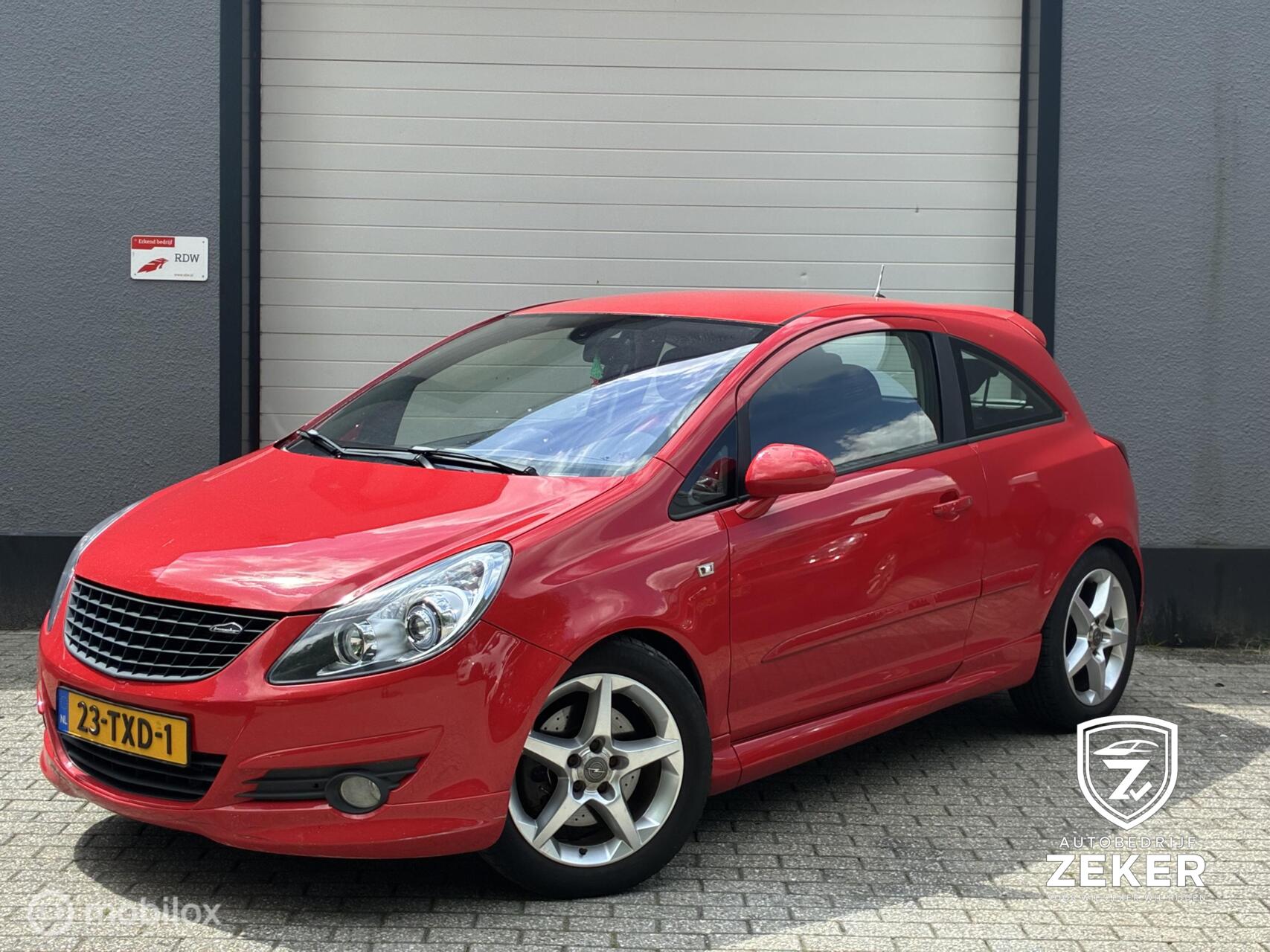 Opel Corsa 1.6-16V GSI 2007 - voorkant