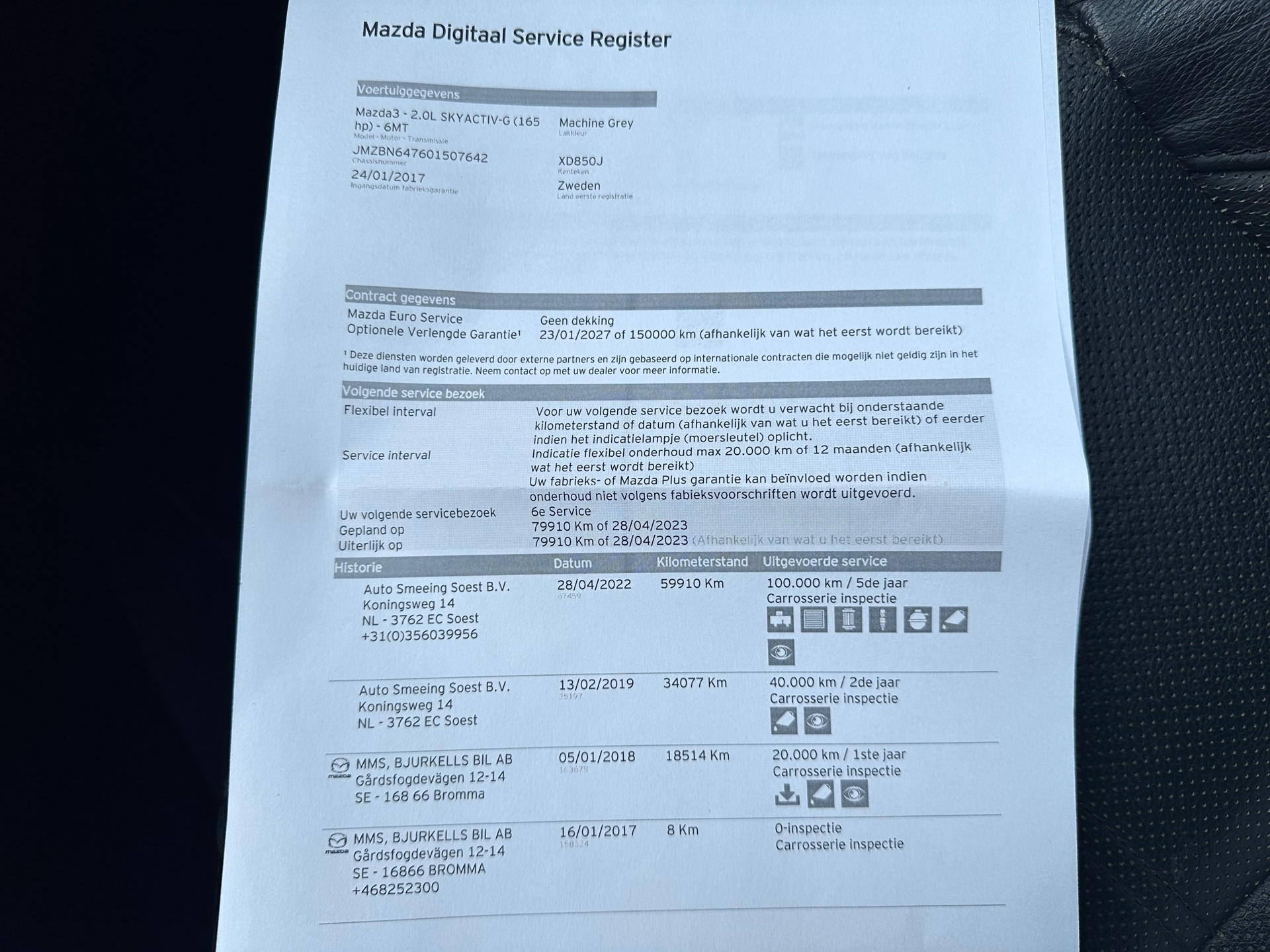 Foto van Mazda Mazda3