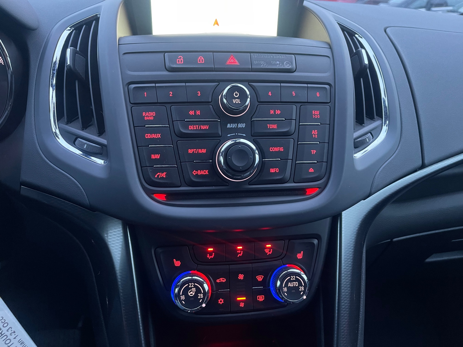 Foto van Opel Zafira Tourer