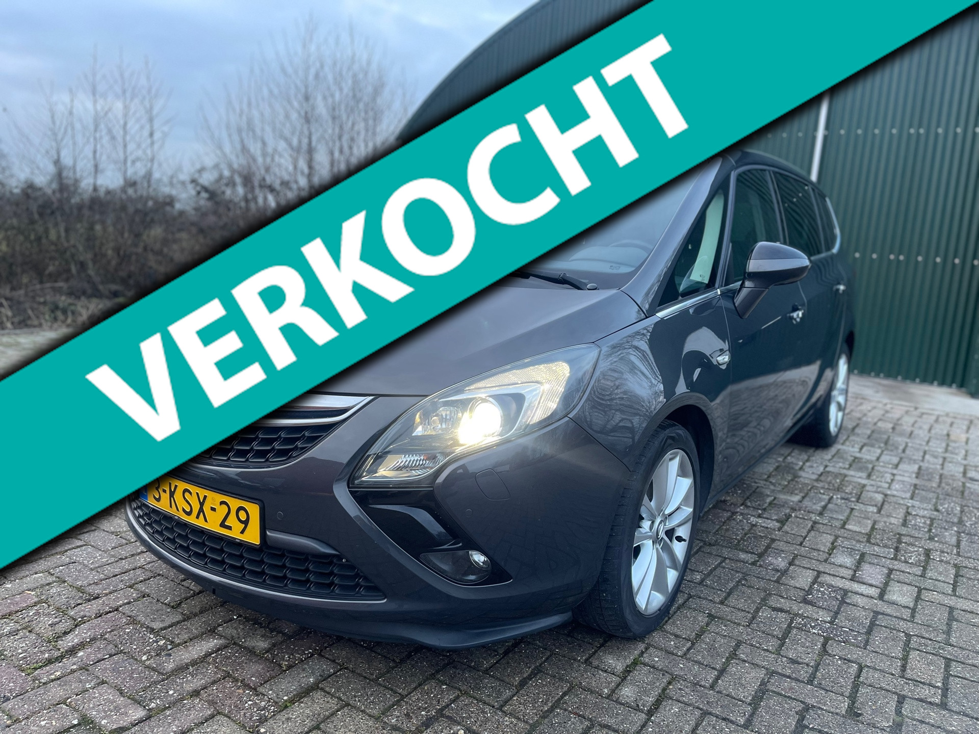 Opel Zafira Tourer 1.4 Cosmo AUTOMAAT! 1e eig./Dealer onderh/ vol optie! 2013 - voorkant