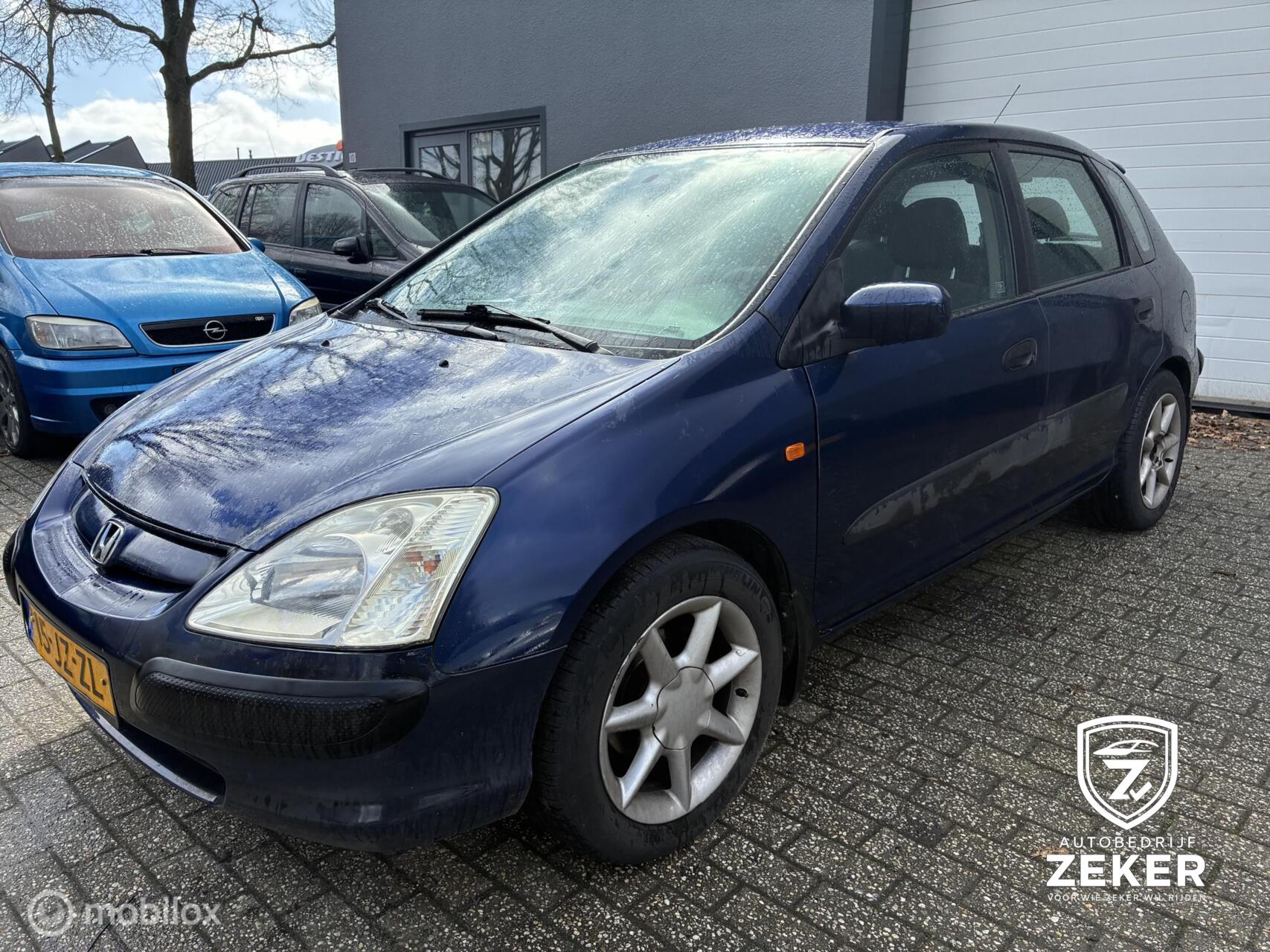 Honda Civic 5 DR 1.4i LS / AIRCO / INRUILKOOPJE / NIEUWE APK 2002 - voorkant