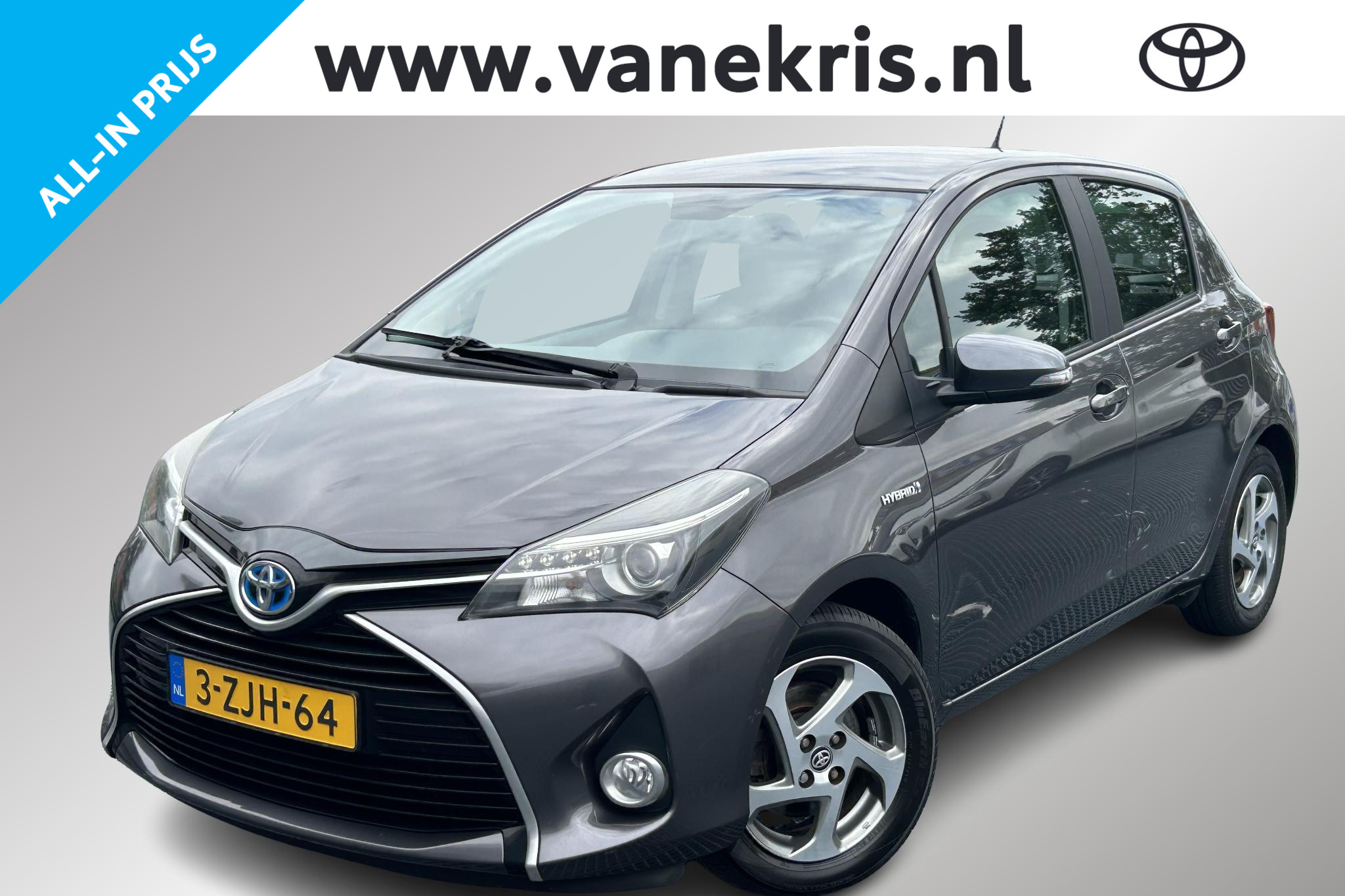 Toyota Toyota Yaris Hybrid 1.5 Hybrid Lease 2015 - voorkant