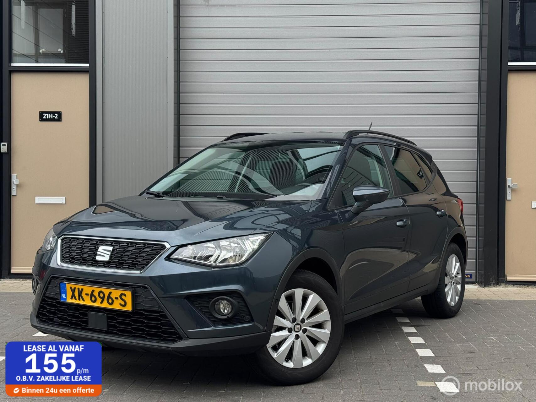 Seat Arona 1.0 TSI Style BI+ / Adap / Clim / Trek / keyless 2019 - voorkant