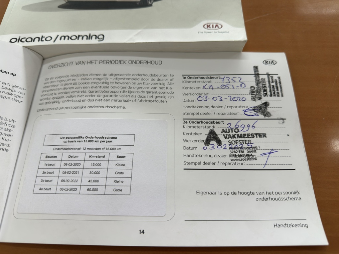 Foto van Kia Picanto