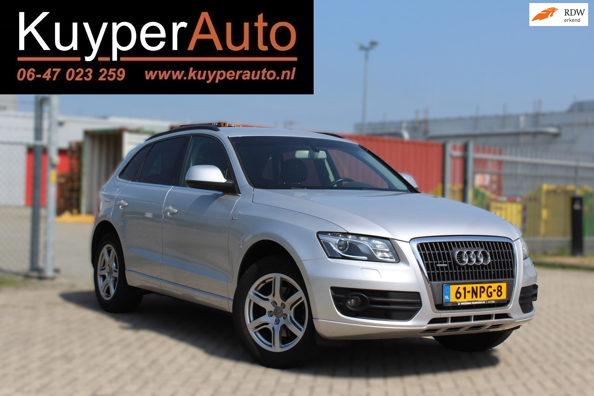 Audi Audi Q5 2.0 TFSI quattro Pro Line automaat leder 2009 - voorkant
