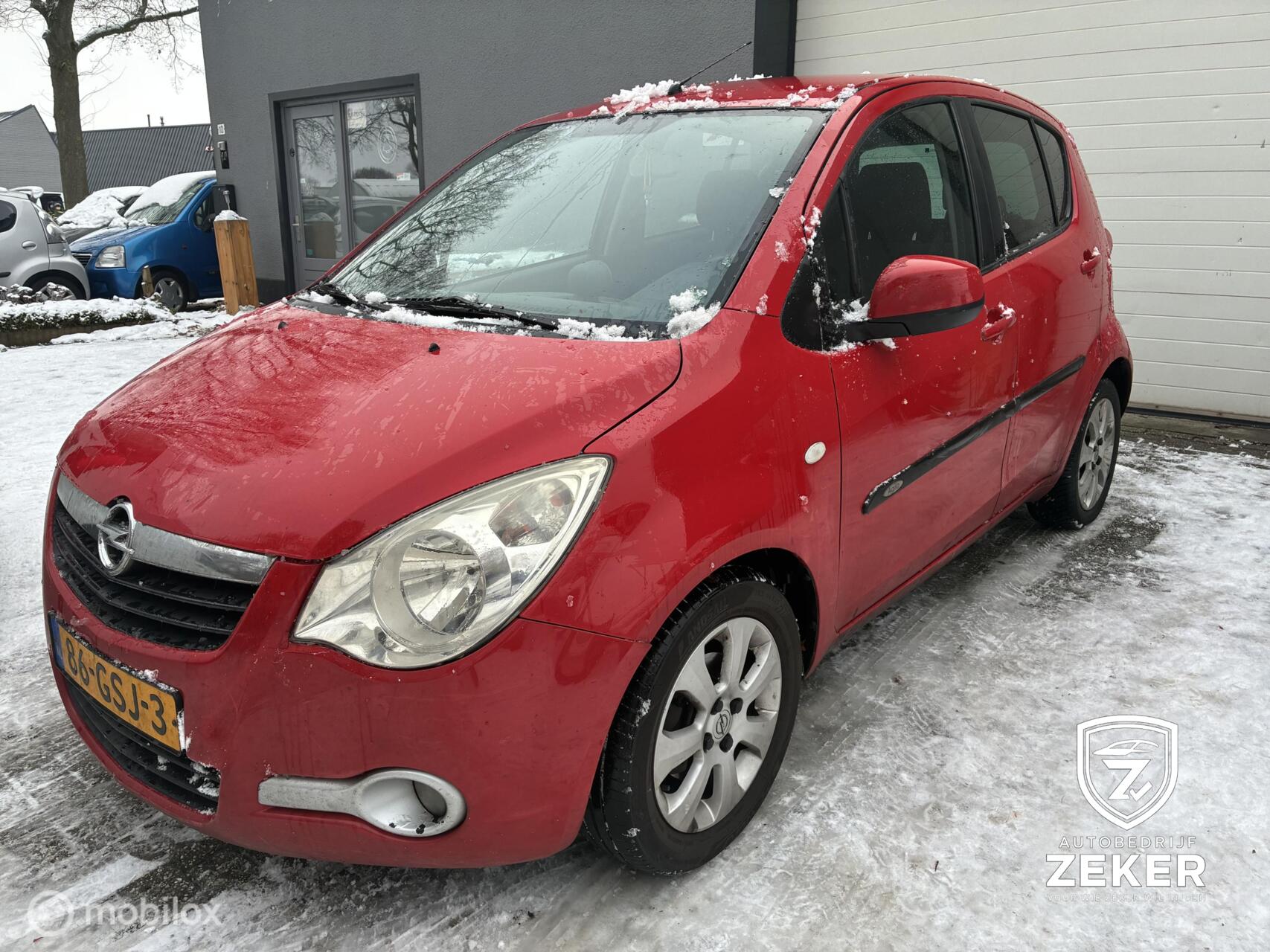 Opel Agila 1.0 Enjoy / airco / 2008 - voorkant