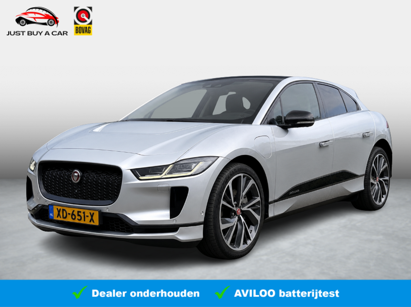 Jaguar Jaguar I-pace EV400 First Edition 90 kWh 2018 - voorkant