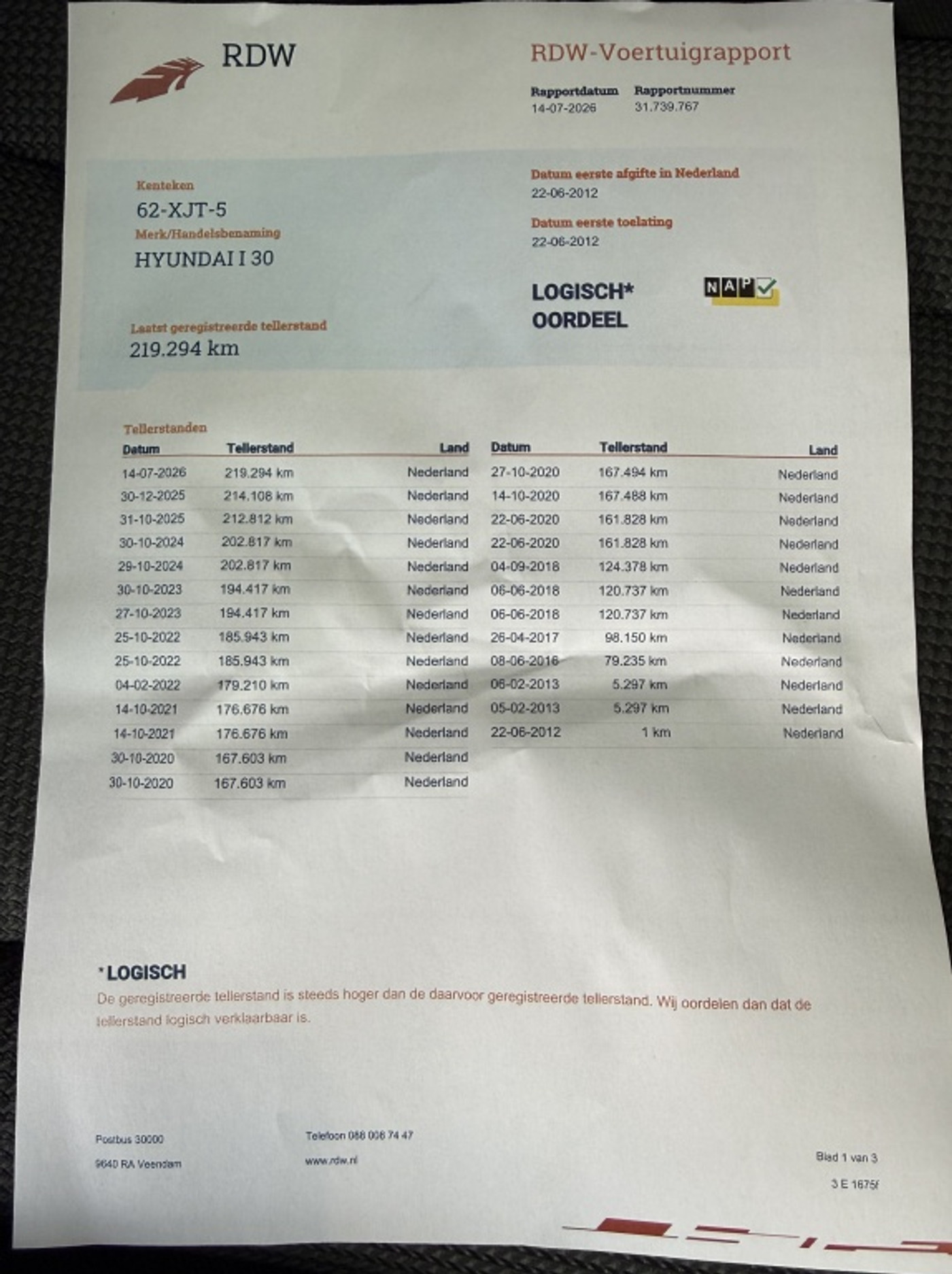Foto van Hyundai I 30