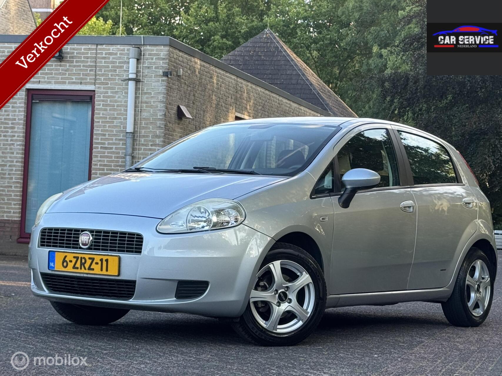 Fiat Fiat Punto 1.4 Edizione Lusso/NAP/APK/TREKHAAK/OH DO 2008 - voorkant