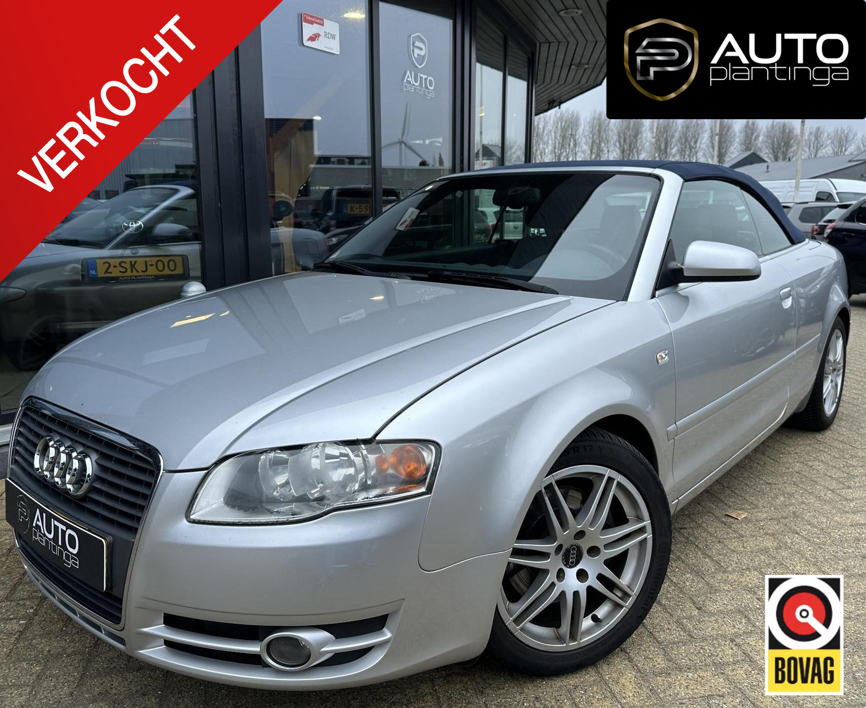 Audi A4 Cabriolet 1.8 Turbo Pro Line 2007 - voorkant