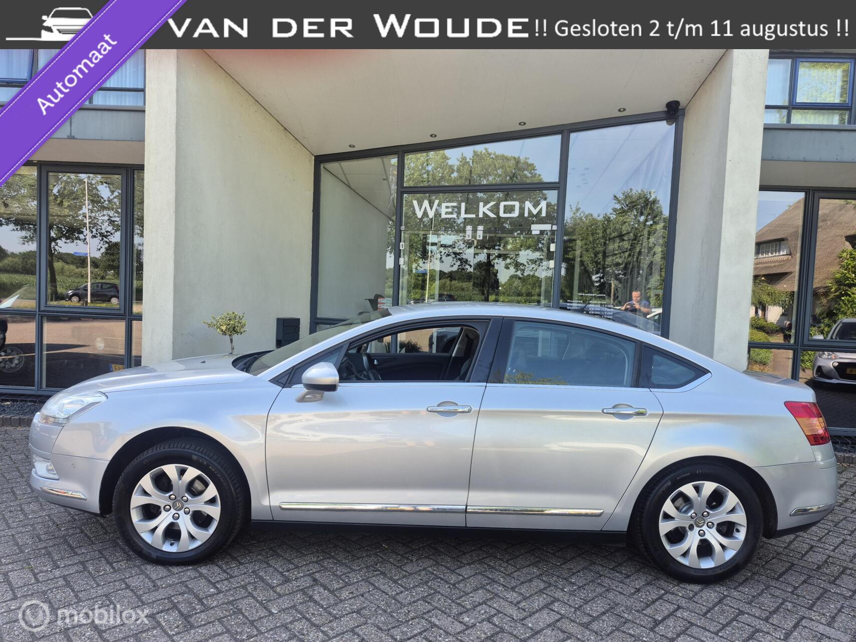 Citroen C5 2.0 16V Exclusive '08 Automaat|Clima|Xenon|Navi! 2008 - voorkant