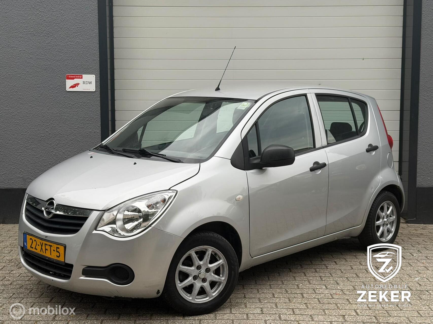 Opel Agila 1.0 Edition / nieuwe apk / lpg / zeer zuinig 2012 - voorkant