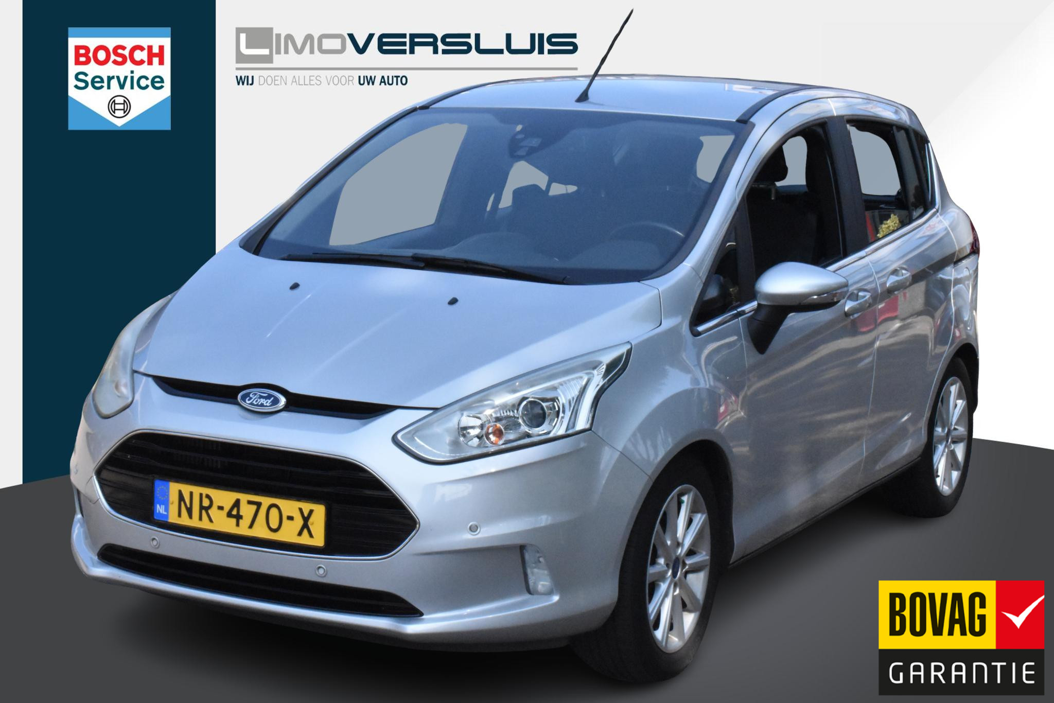 Ford B-max 1.0 EcoBoost Titanium 2017 - voorkant