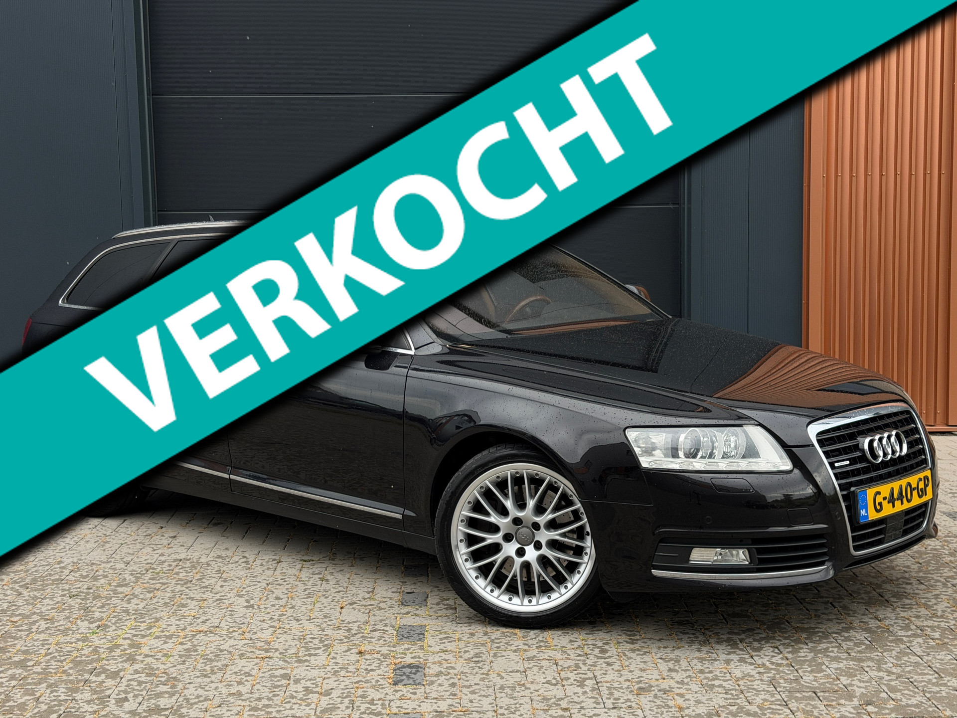 Audi Audi A6 4.2 FSI quattro|100% Onderhouden|Pano|Standkachel|Luchtvering|Verwarmbare Memory Stoelen|Navi|Bluetooth|Bomvol! 2009 - voorkant