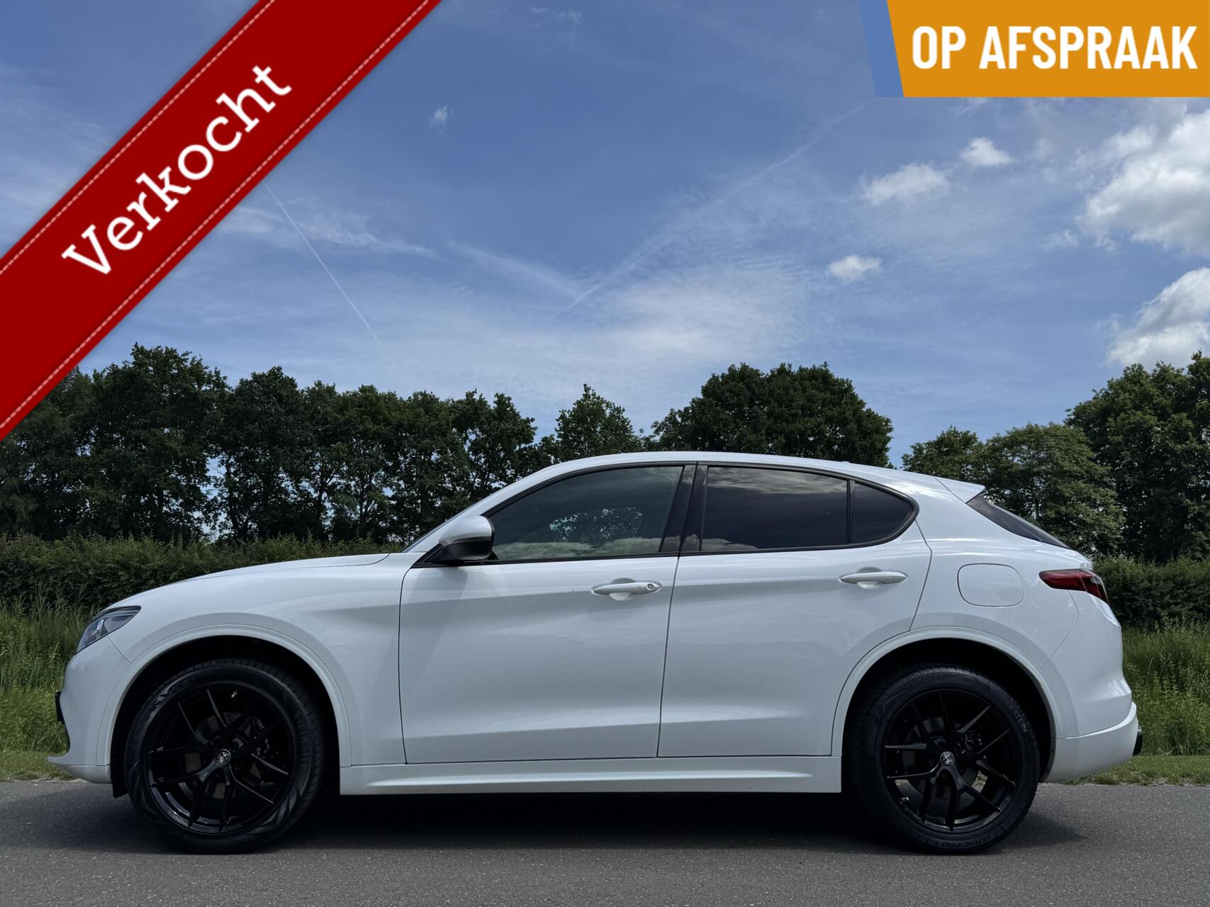 Alfa Romeo Stelvio 2.0t Q4 Veloce 280pk, Avanti Style!!  20inch 2018 - voorkant