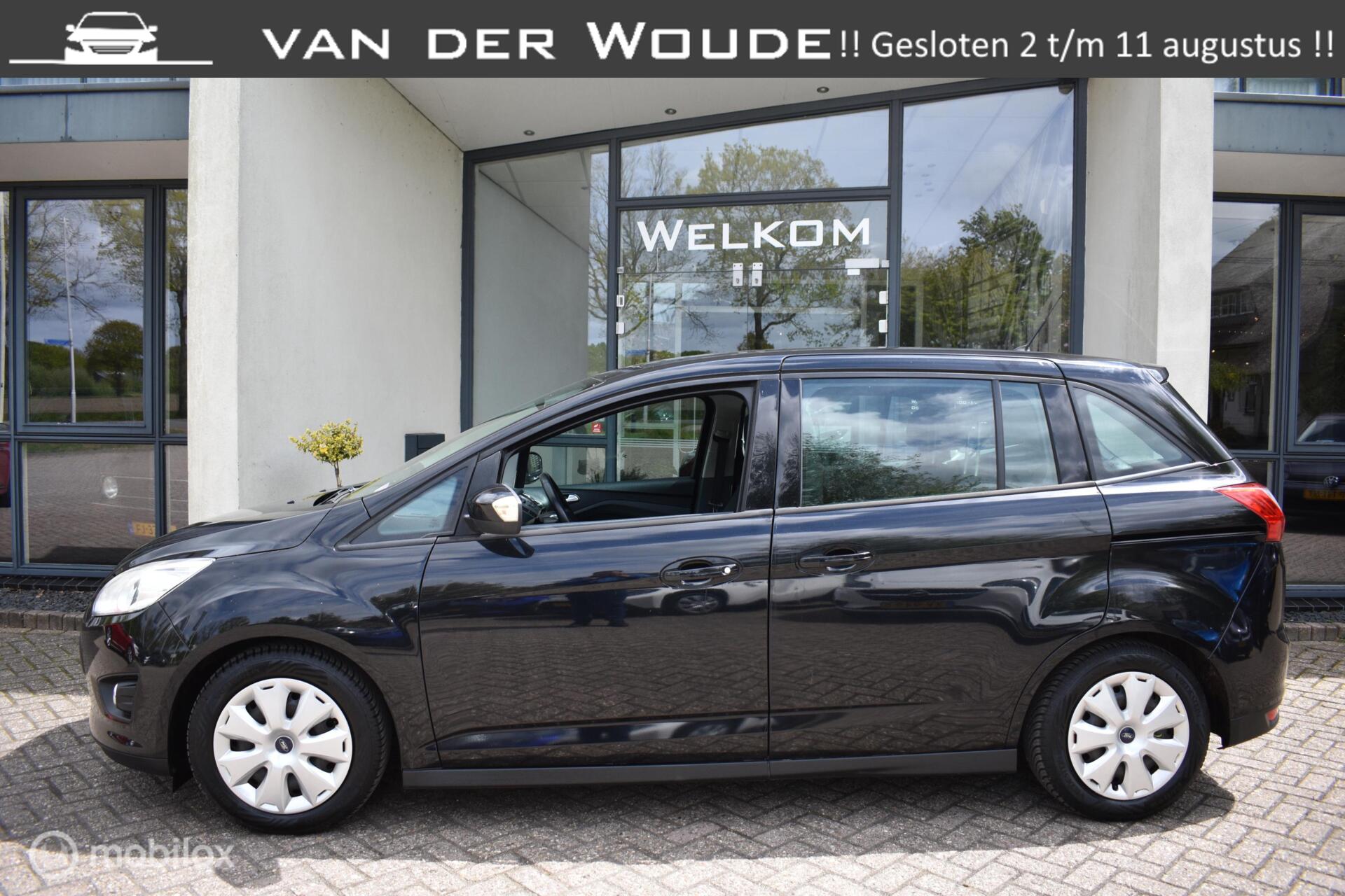 Ford Grand C-max 1.6 Trend 7pers.|Airco|Cruise|Trekhaak! 2011 - voorkant
