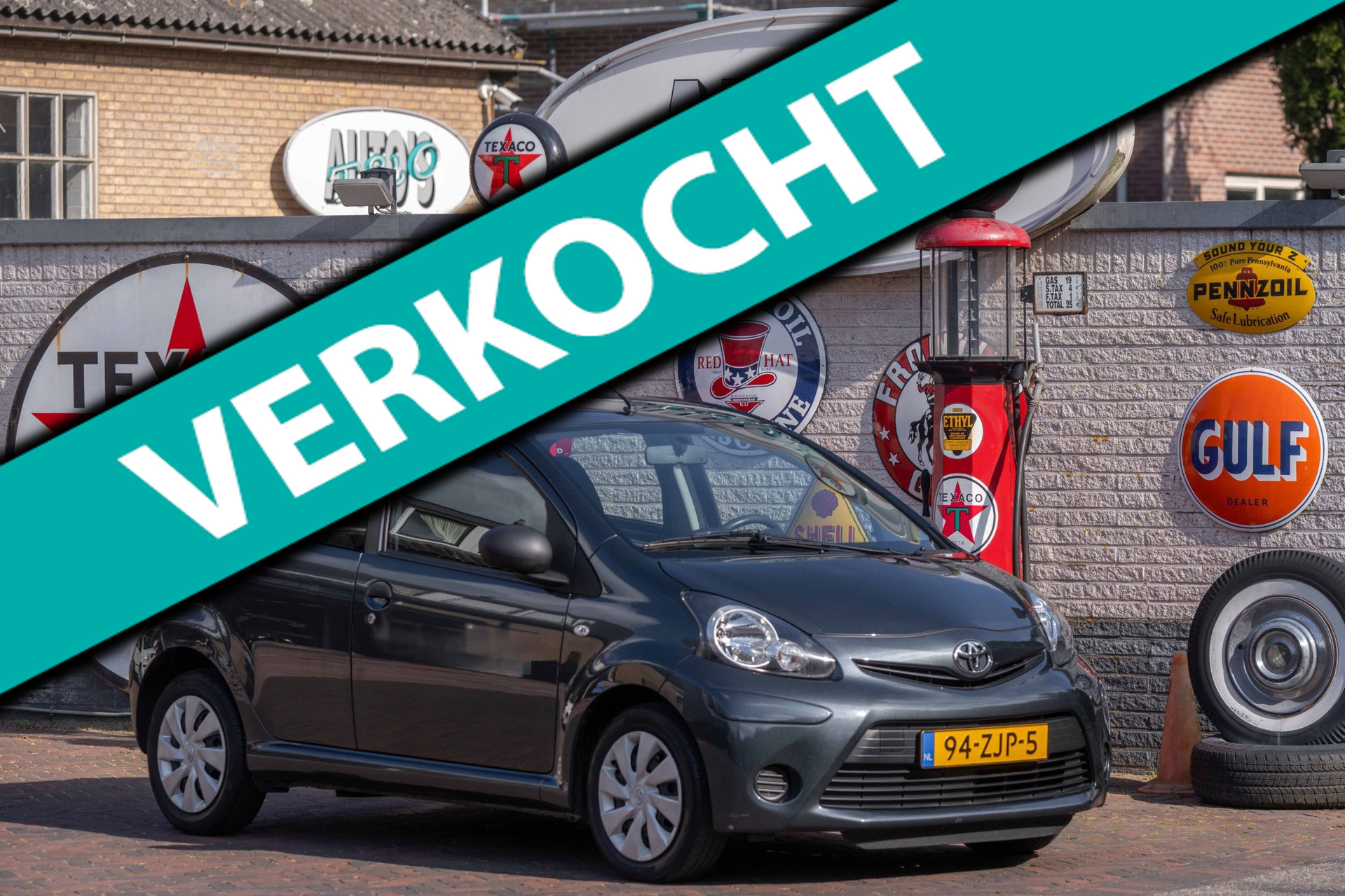 Toyota Toyota Aygo 1.0 VVT-i Comfort 2e Eigenaar 84.000 km +NAP NL-auto 2012 - voorkant