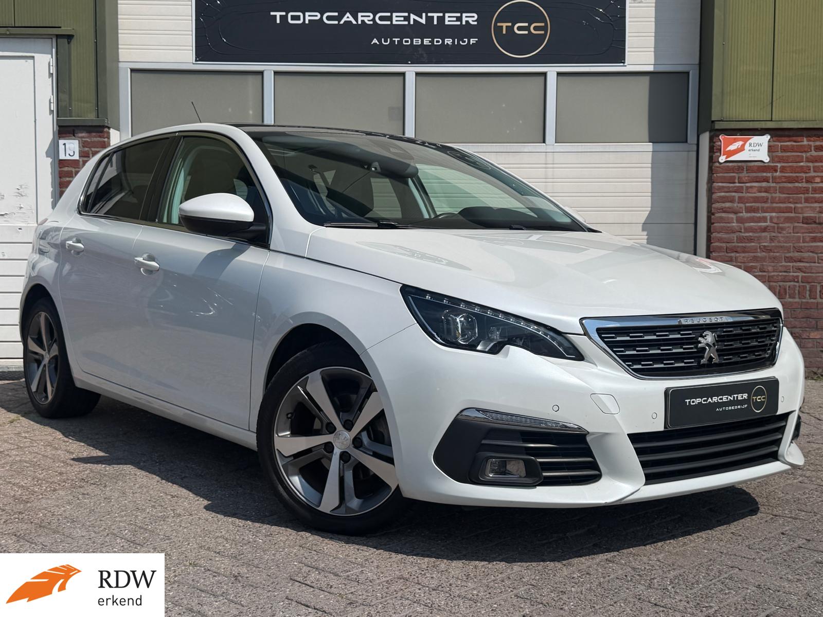Peugeot 308 1.2 PureTech Allure/STOELV/PANO/PARKS/AUTM/APK 2018 - voorkant