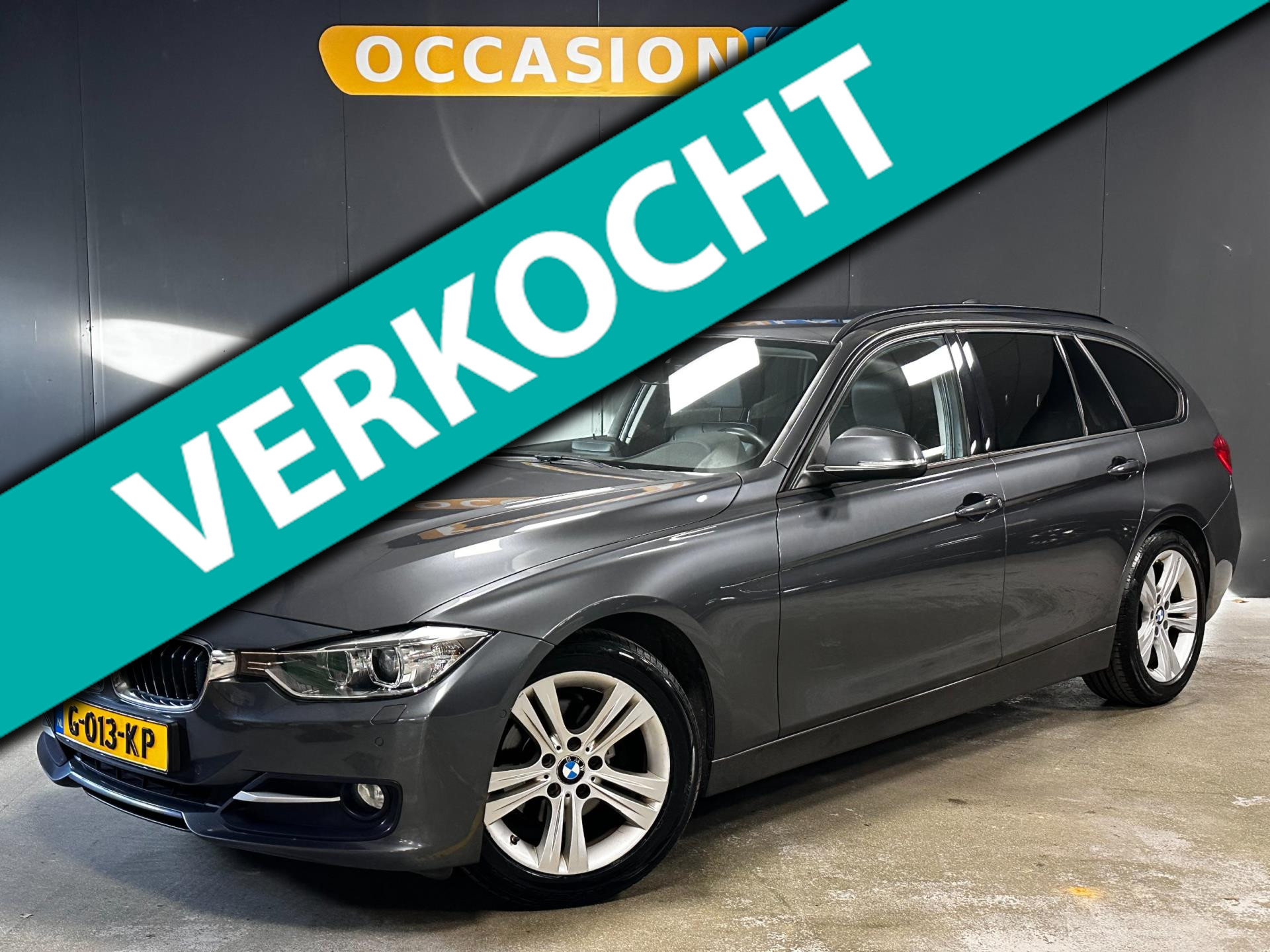 BMW 318d 318d Sport Edition High Executive |CAM|LEDER+STOELV|CRUISE|NAV|BLUET| 2015 - voorkant