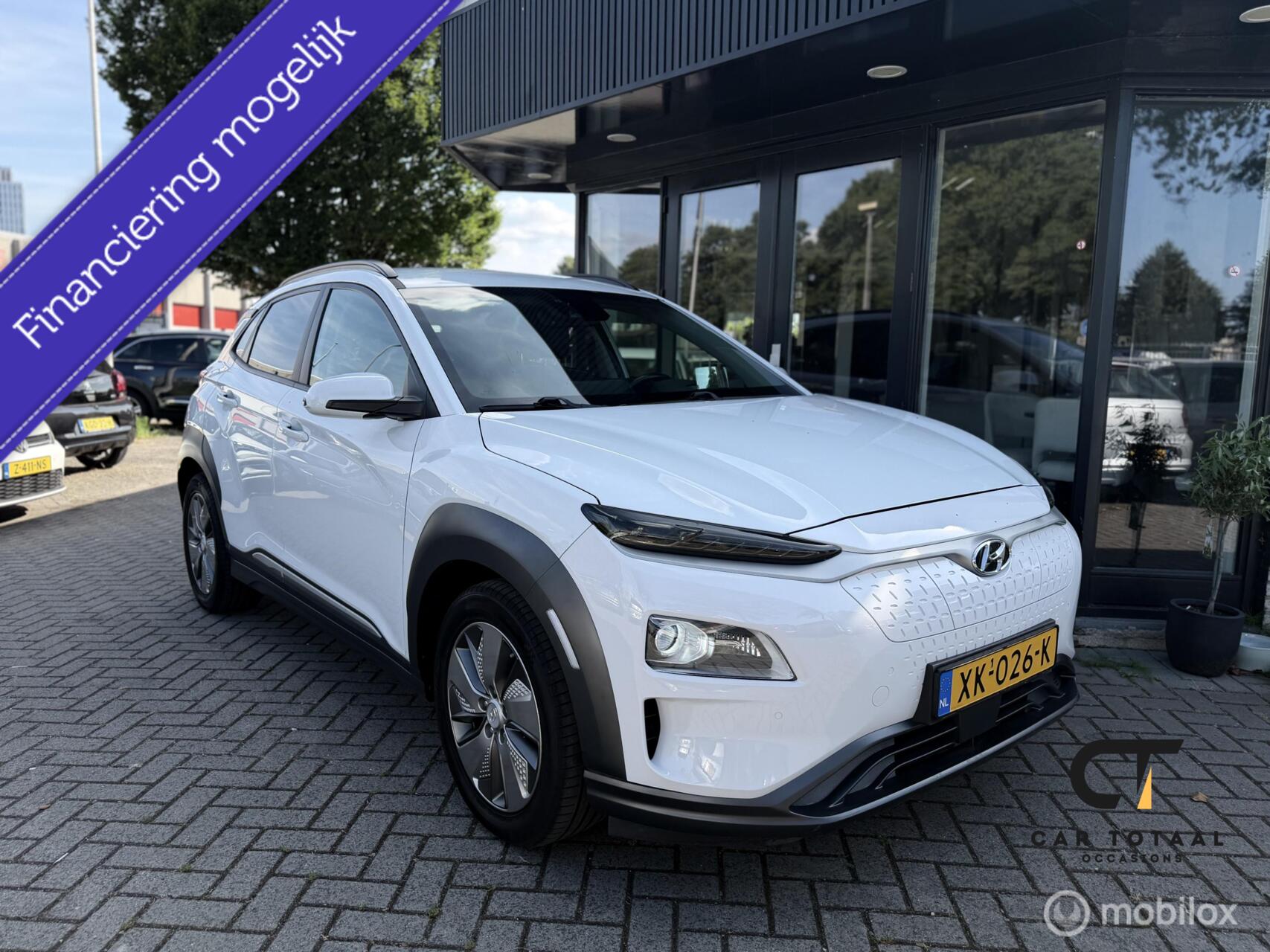 Hyundai Kona EV Fashion 64 kWh|CARPLAY|HEAD-UP|NAP 2019 - voorkant