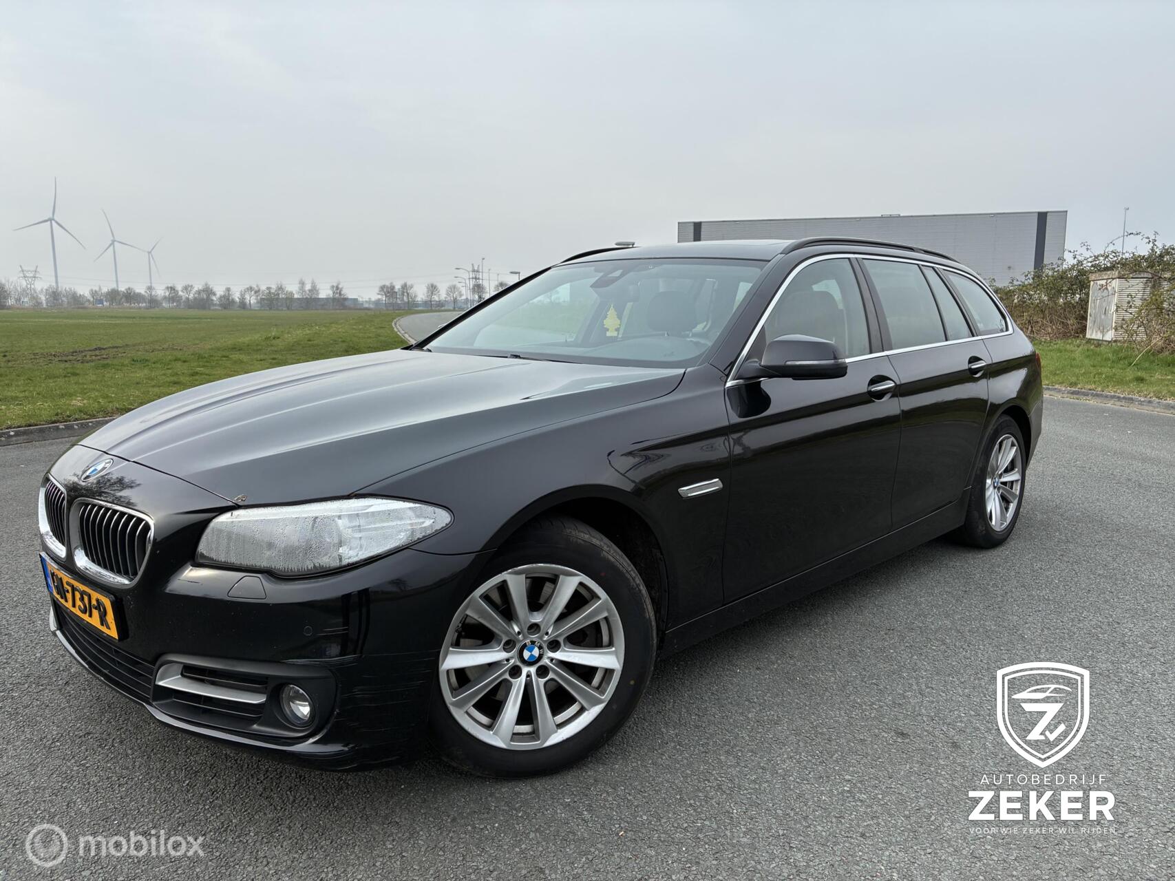 BMW 520d 520d / Panorama / automaat / stoelverw 2014 - voorkant