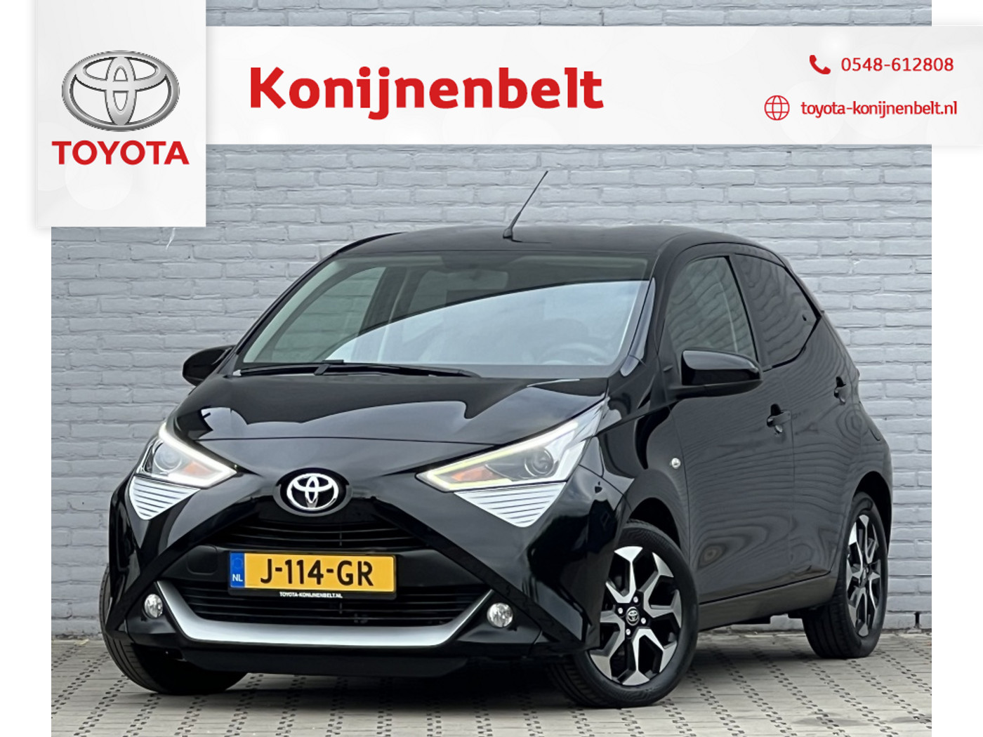 Toyota Toyota Aygo 1.0 VVT-i X-Joy Automaat 5-deurs | NL auto | Clima | Camera 2020 - voorkant