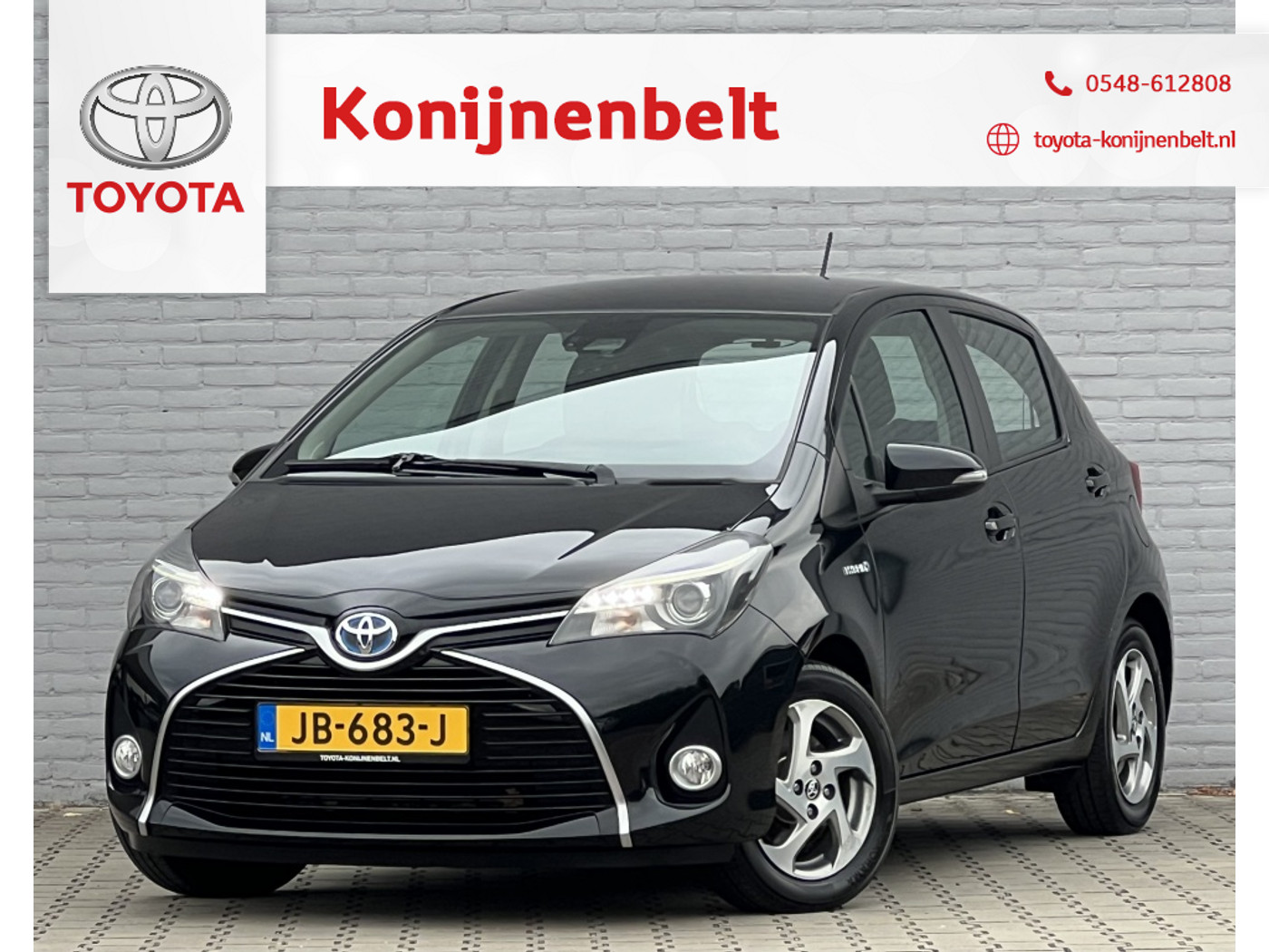Toyota Toyota Yaris Hybrid 1.5 Hybrid Trend Automaat 5-deurs | Trekhaak | NL auto | Navi 2016 - voorkant