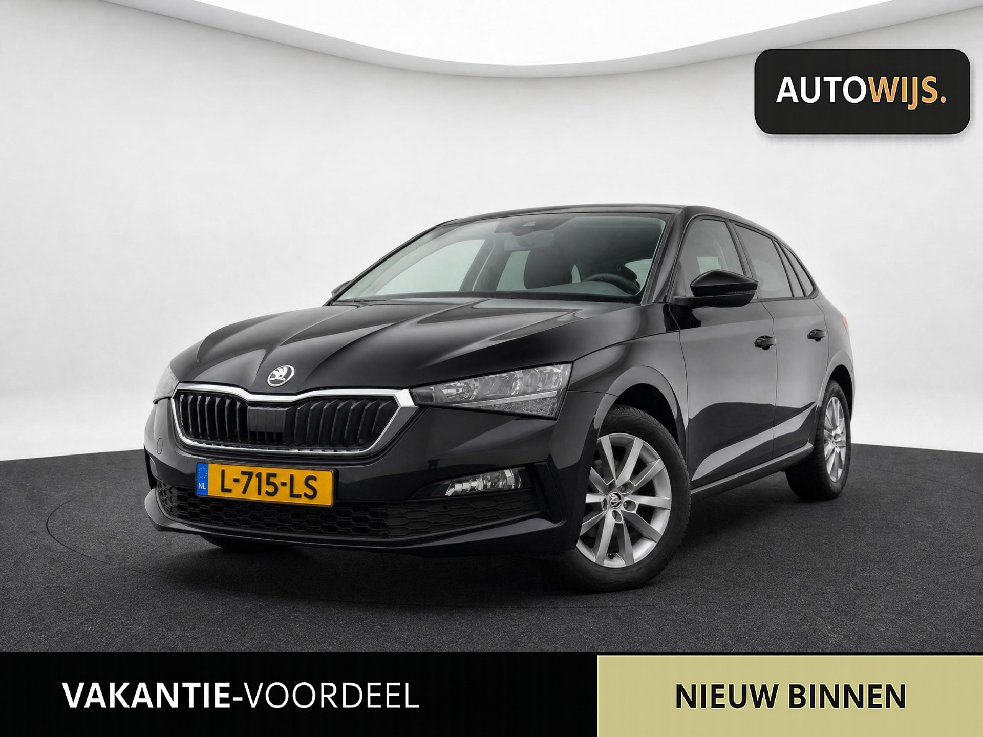 Skoda Scala 1.0 TSI Ambition|NL AUTO|DIGIDASH|TREKHAAK|CRUISE|PDC|NAVI 2021 - voorkant