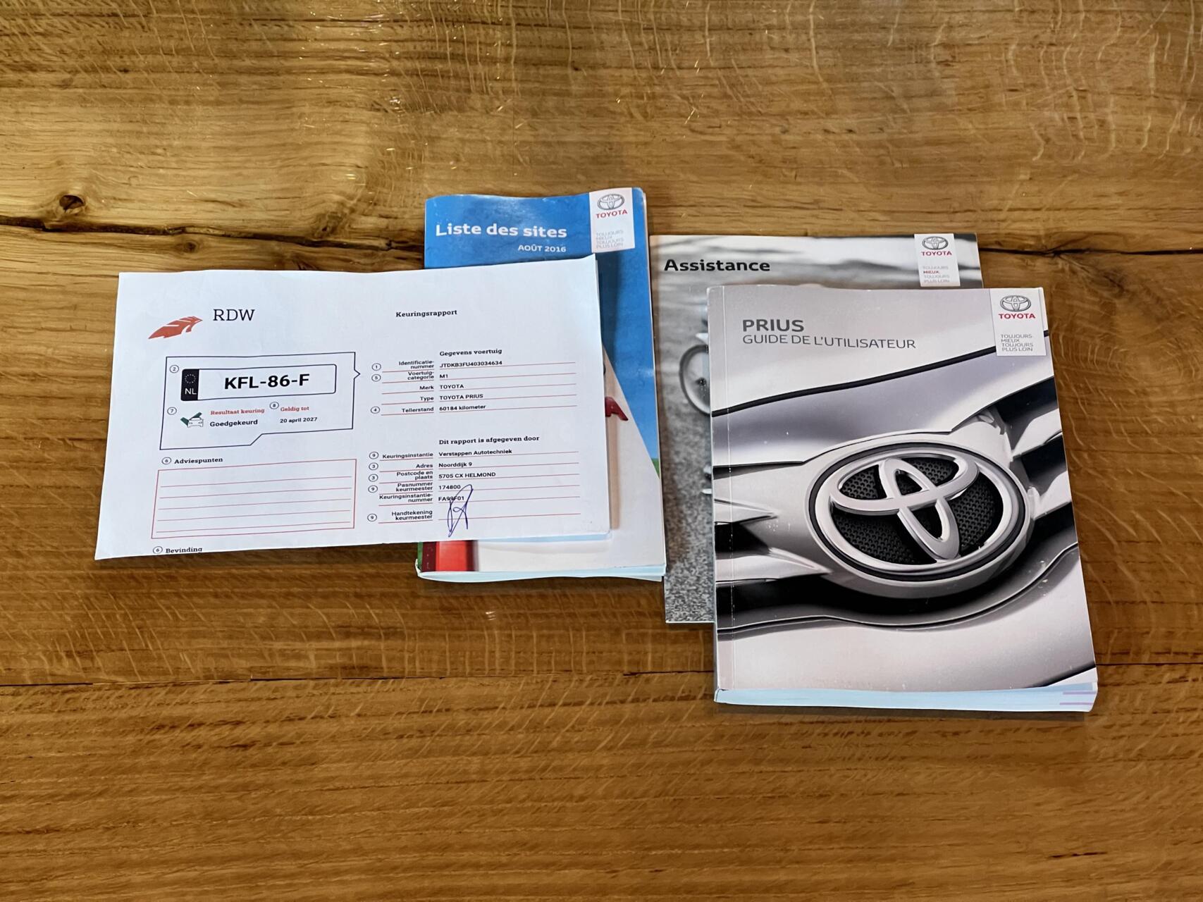 Foto van Toyota Toyota Prius