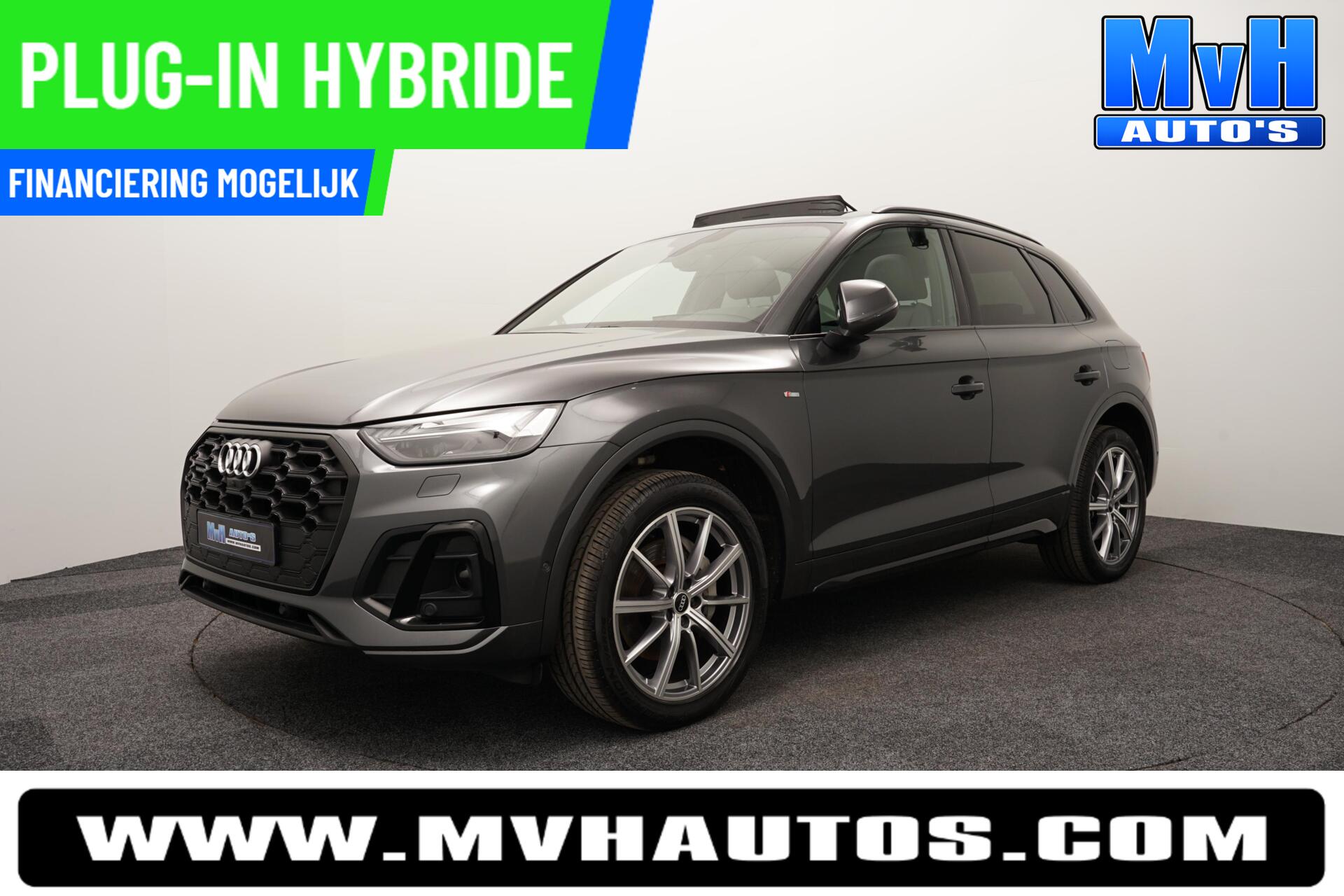 Audi Q5 50 TFSI e quattro S edition|PANO|B&O|360°CAM|MATRIX 2021 - voorkant