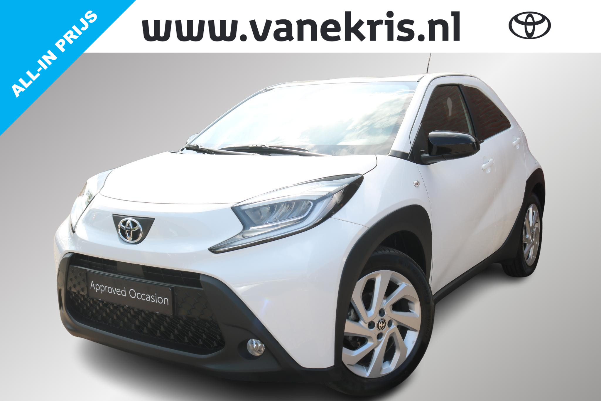 Toyota Aygo X 1.0 VVT-i Pulse Limited, Stoelverwarming 2025 - voorkant