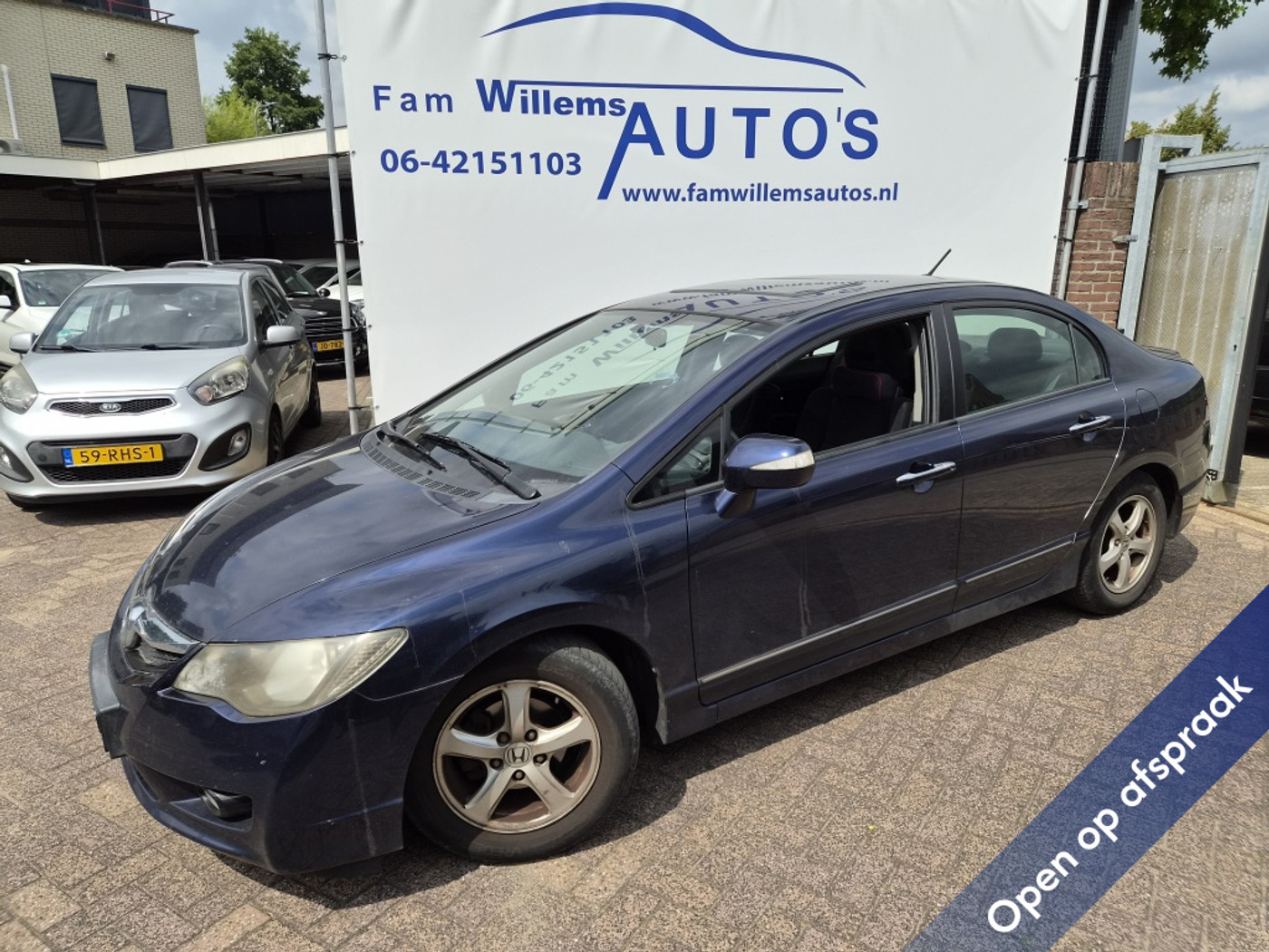 Honda Civic 4dr Hybrid 1.3 Hybrid Elegance 2010 - voorkant