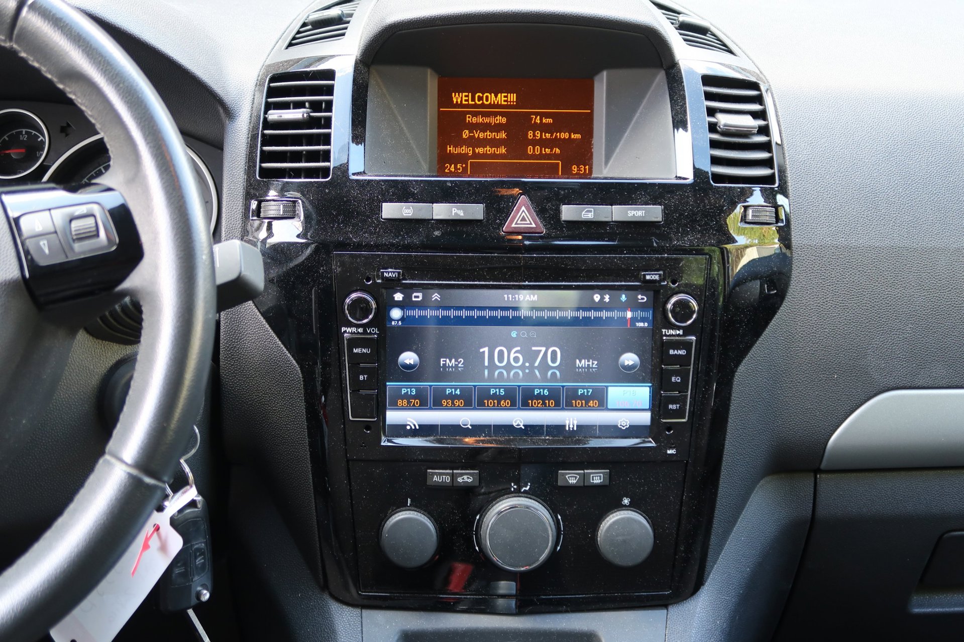 Foto van Opel Zafira