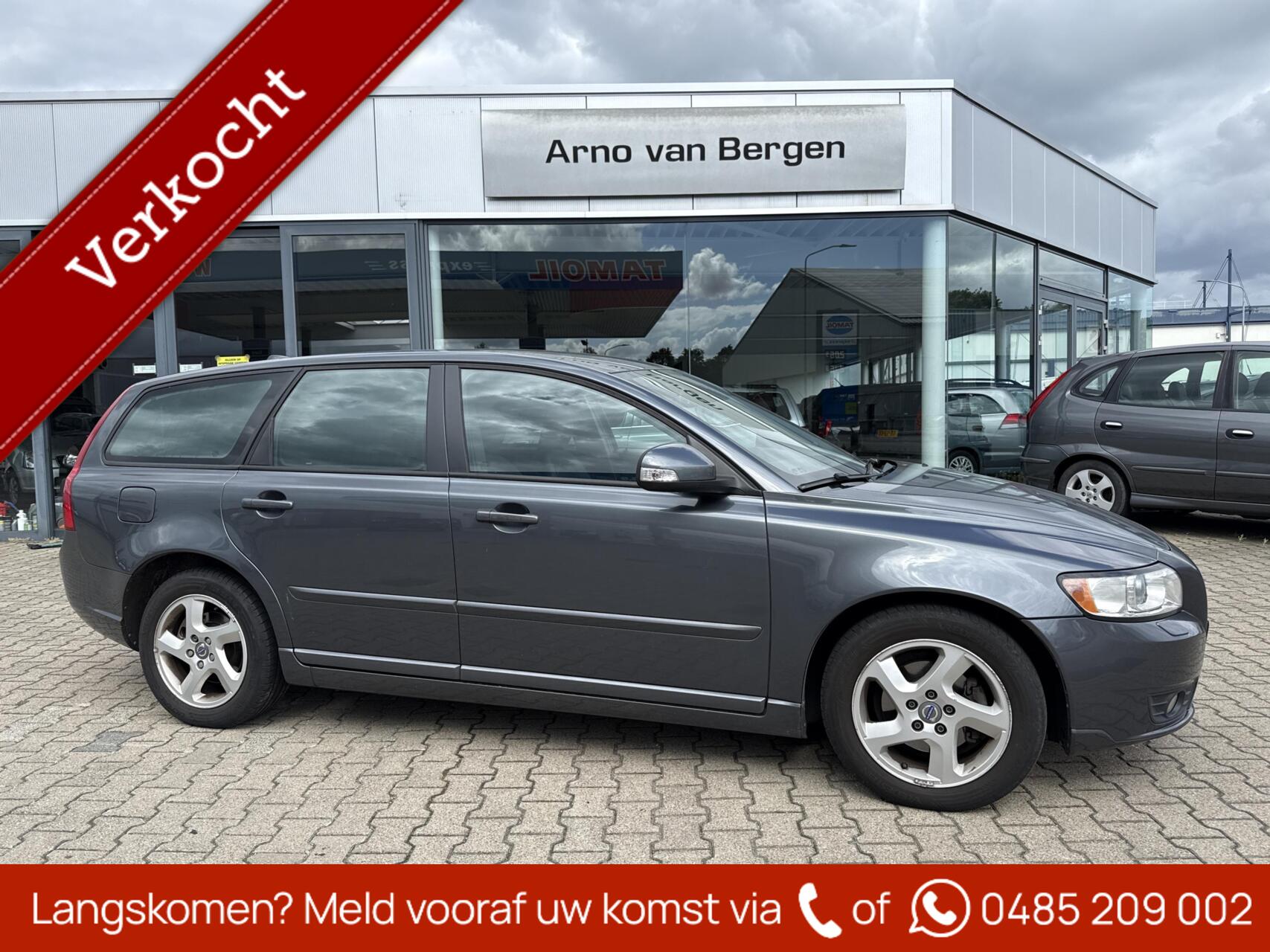 Volvo V50 2.0 Business Edition, climatronic, cruisecontrol, pdc, mooie ruime en prima rijdende auto afkomstig van de 2e eigenaar ! 2011 - voorkant