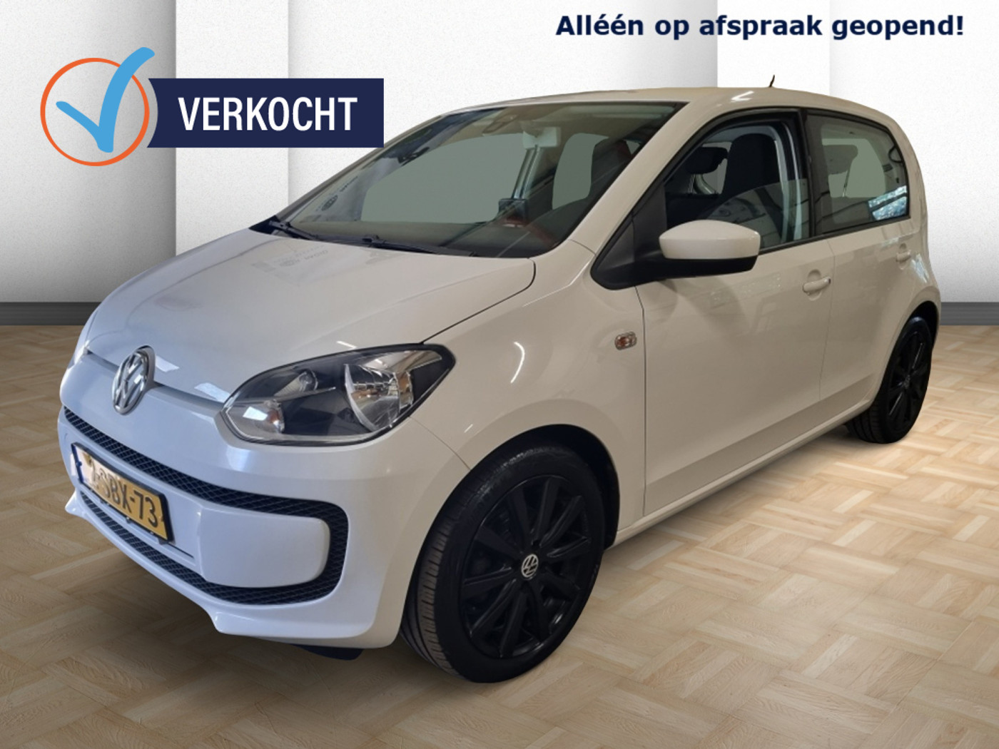 Volkswagen Up 1.0 move up! BlueM. Org Ned Auto 1e Eigenaar Nap 5drs 2013 - voorkant