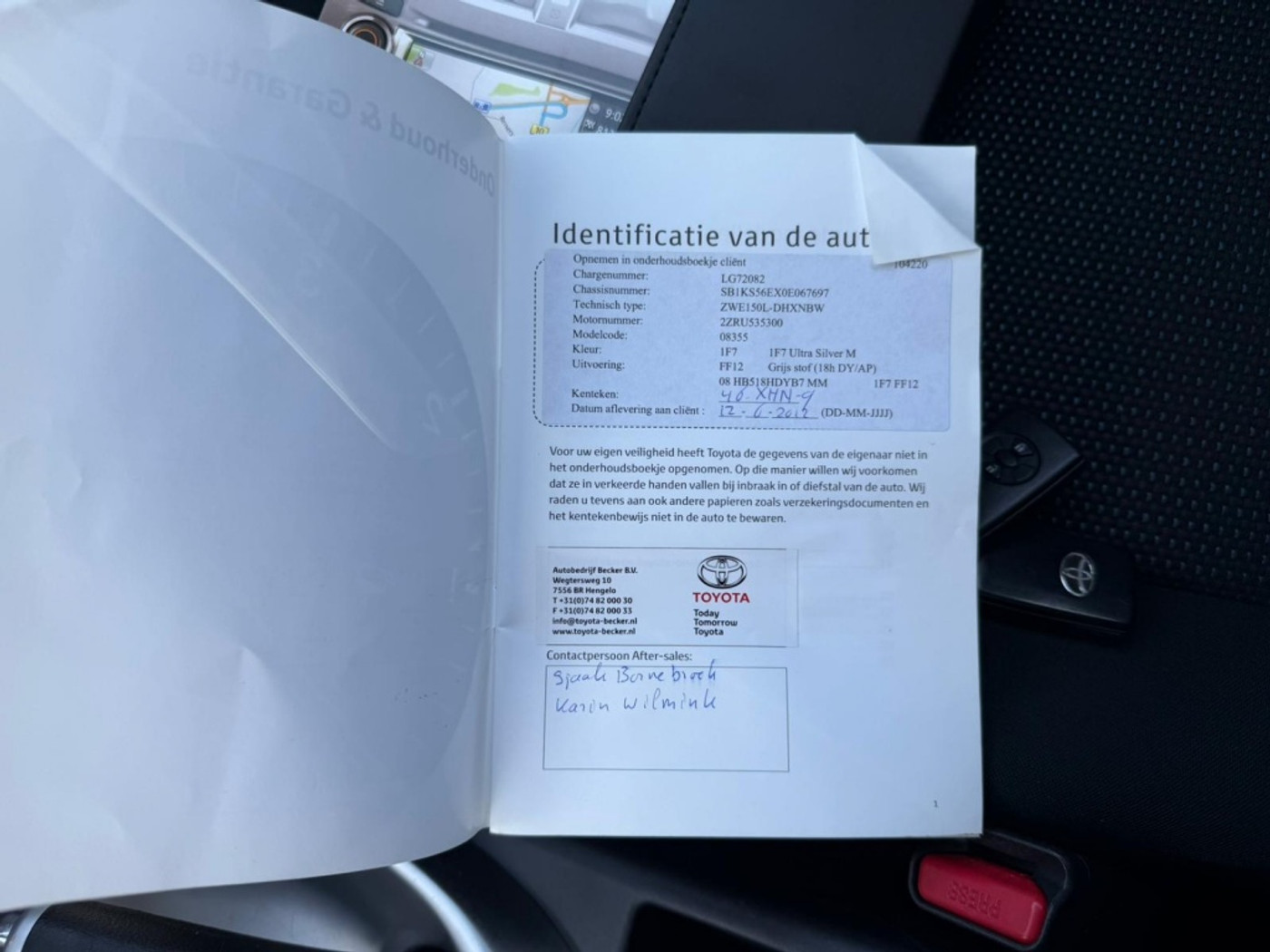 Foto van Toyota Toyota Auris