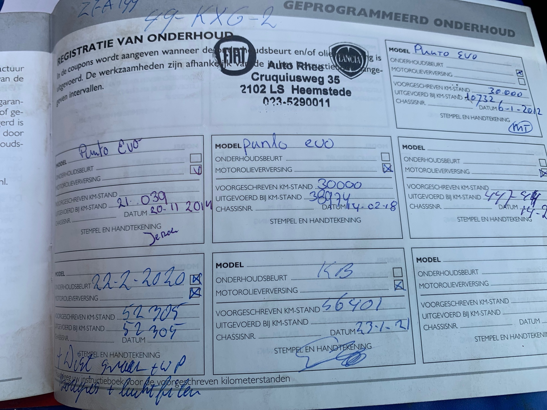 Foto van Fiat Fiat Punto