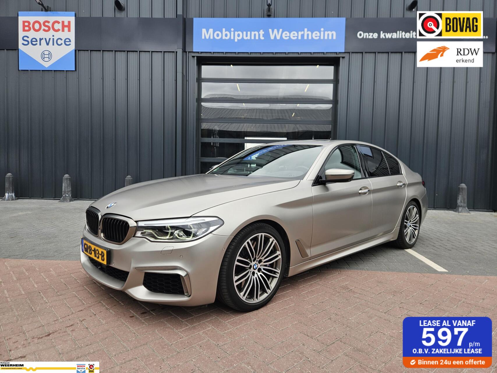 BMW M550i xDrive M550i xDrive High Executive NIEUWSTAAT! 2017 - voorkant