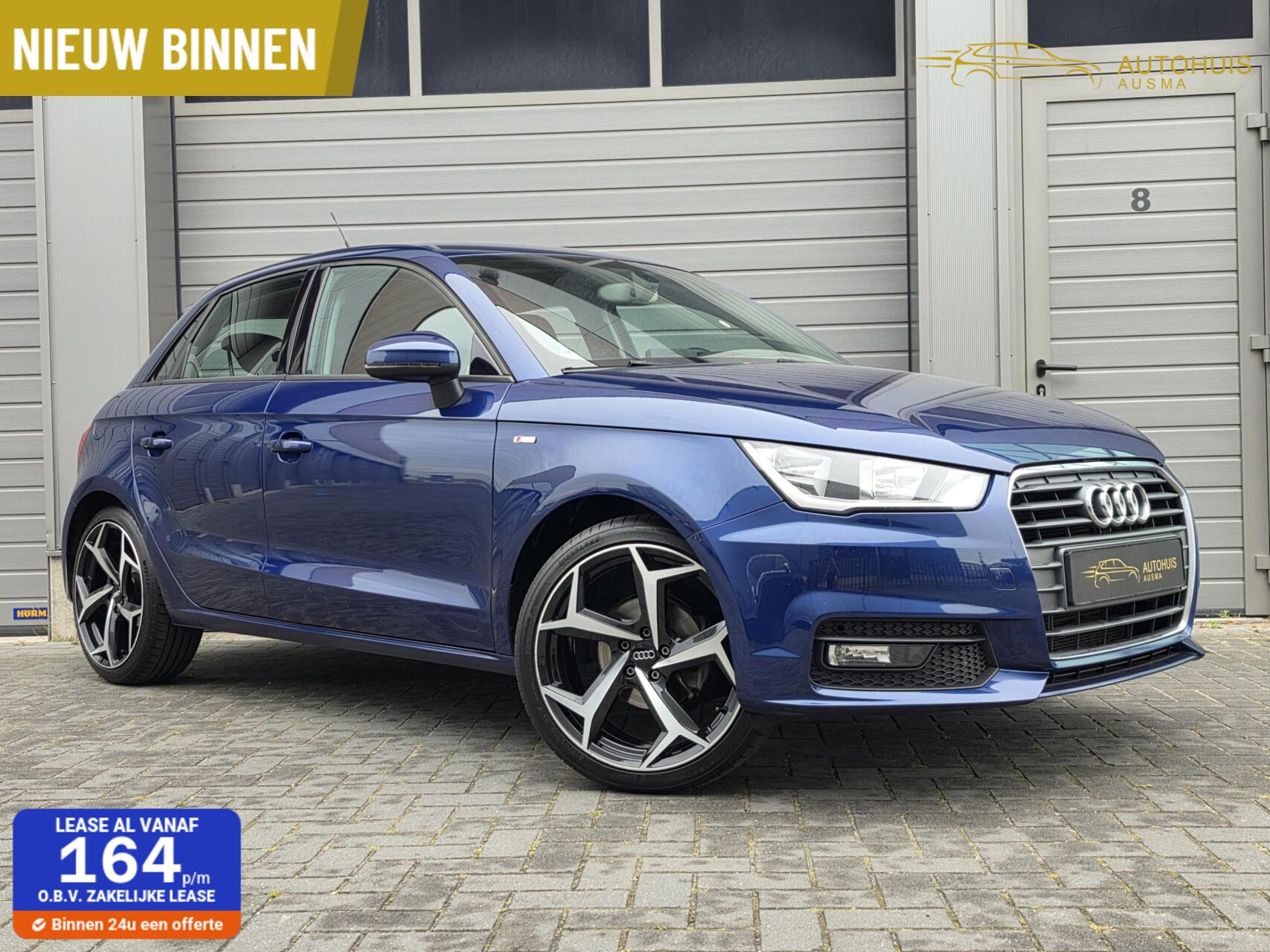 Audi A1 Sportback 1.0 TFSI Sport Pro Line S 18Inch/5deurs/ 2016 - voorkant